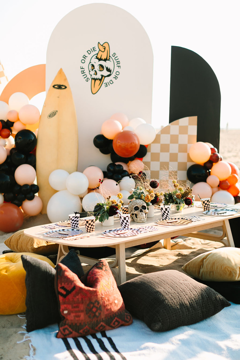 surf themed party for boys 