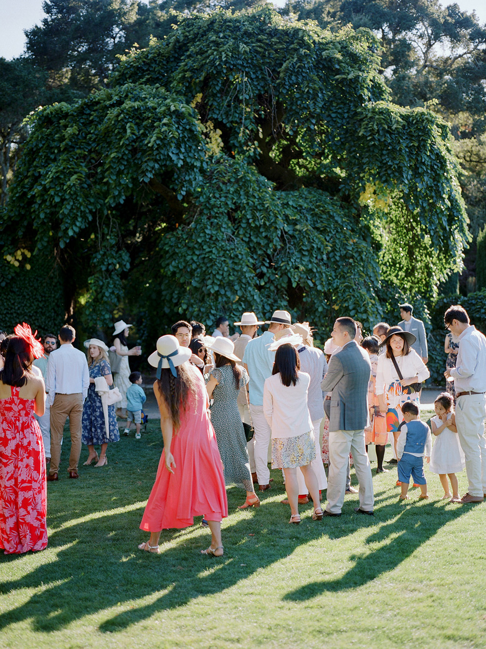 English tea party garden wedding at Filoli Historic House & Garden