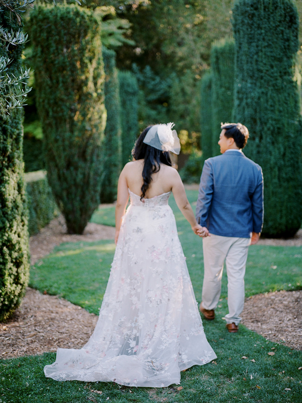 English tea party inspired wedding at English tea party garden wedding at Filoli Historic House & Garden