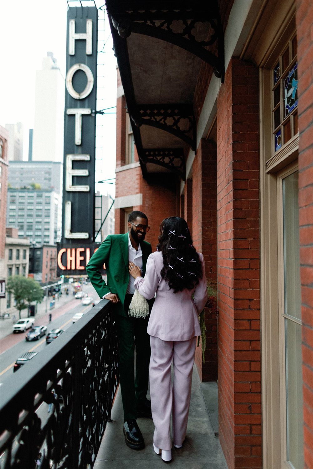 nyc elopement inspiration at hotel chelsea
