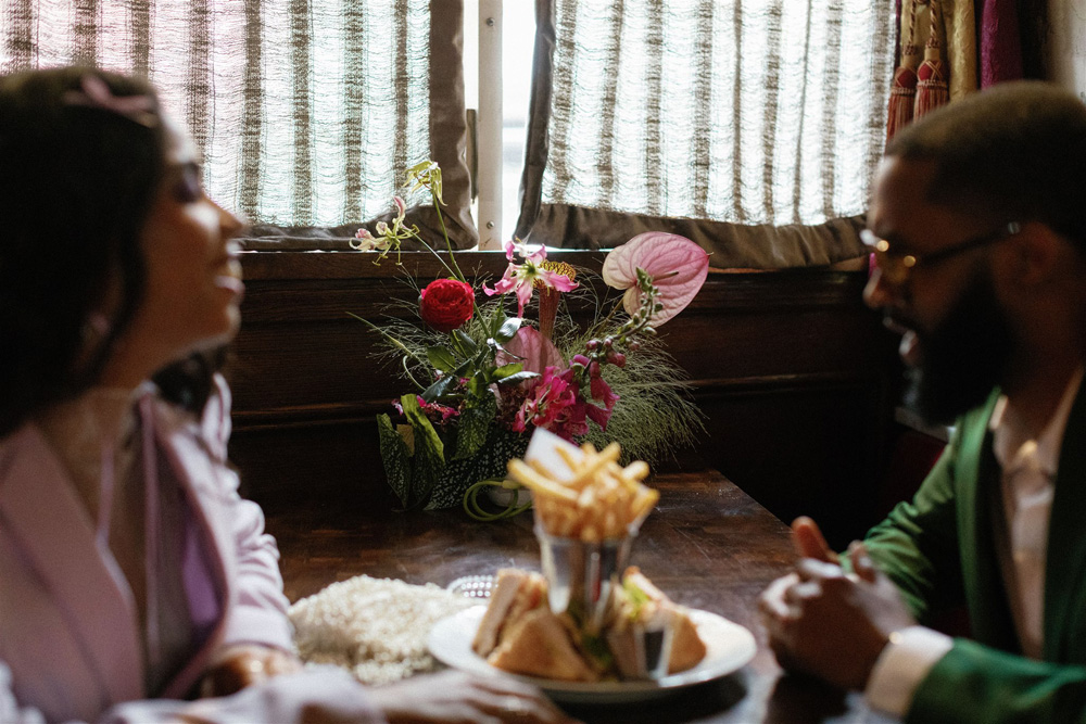colorful elopement ideas at Hotel Chelsea