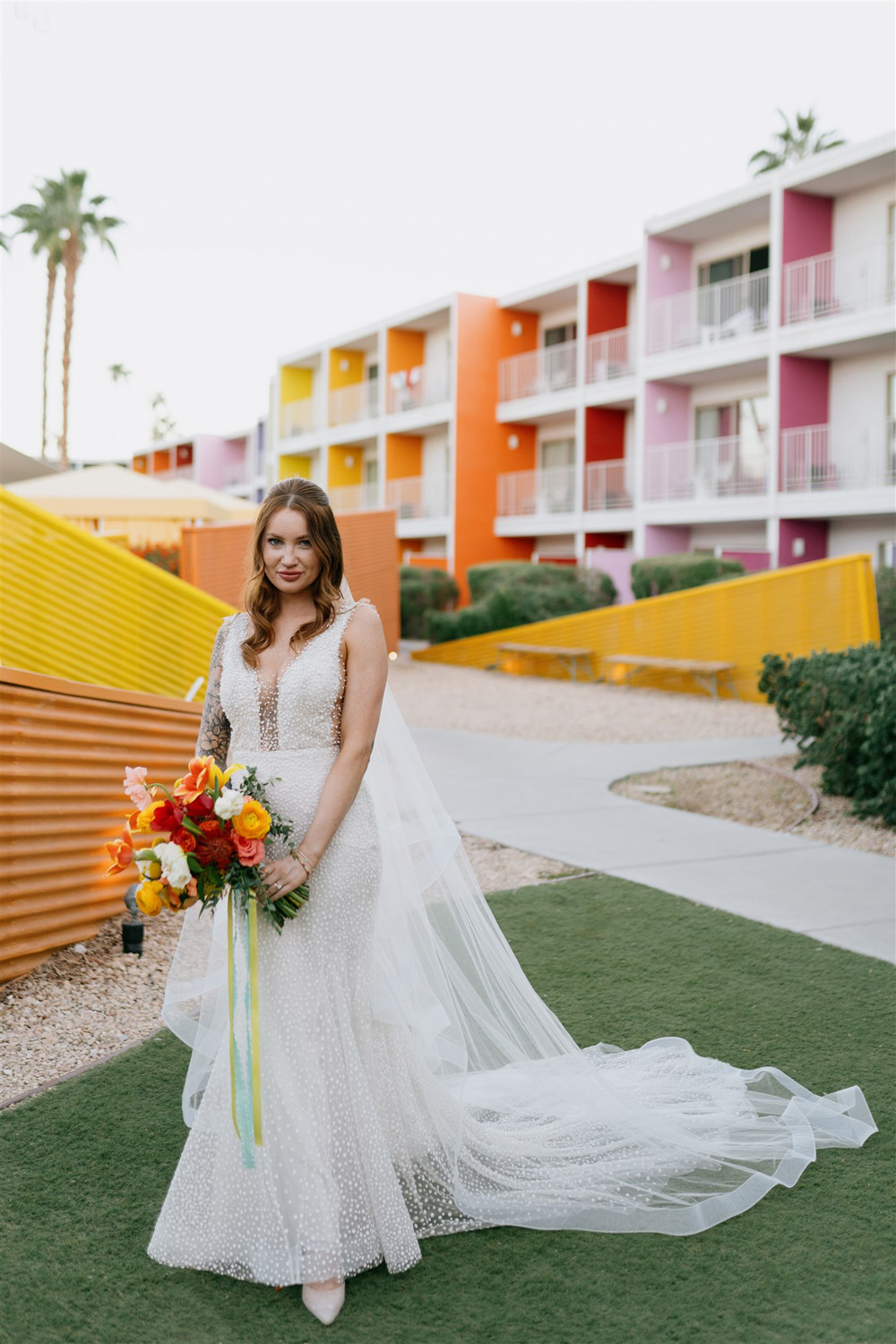 wedding portraits at The Saguaro