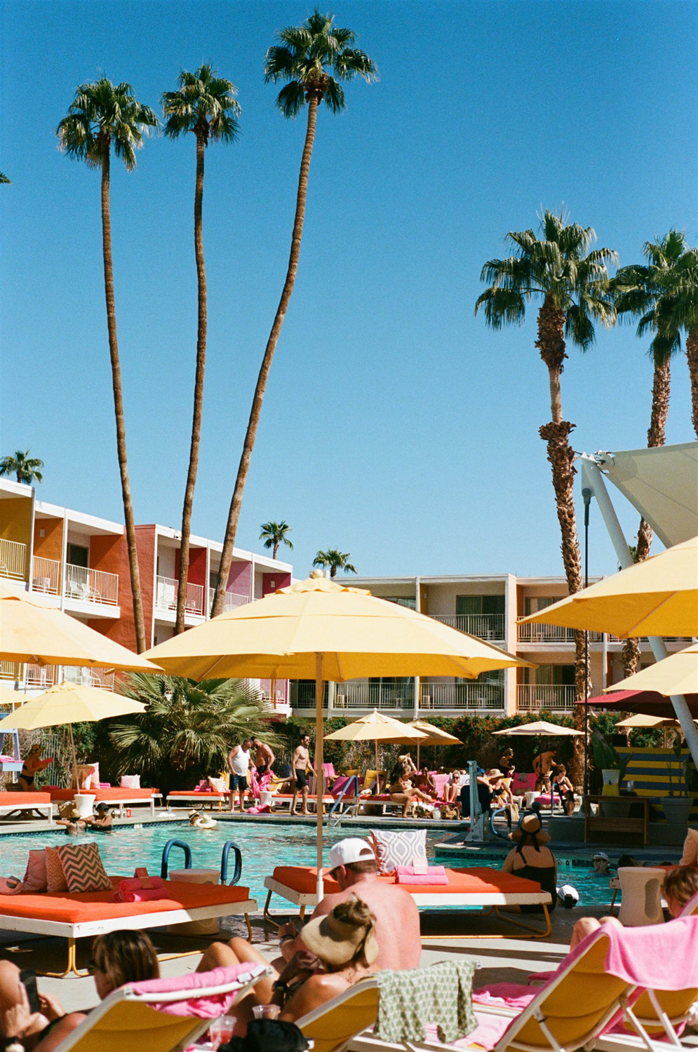 Colorful festival-inspired Palm Springs wedding at The Saguaro