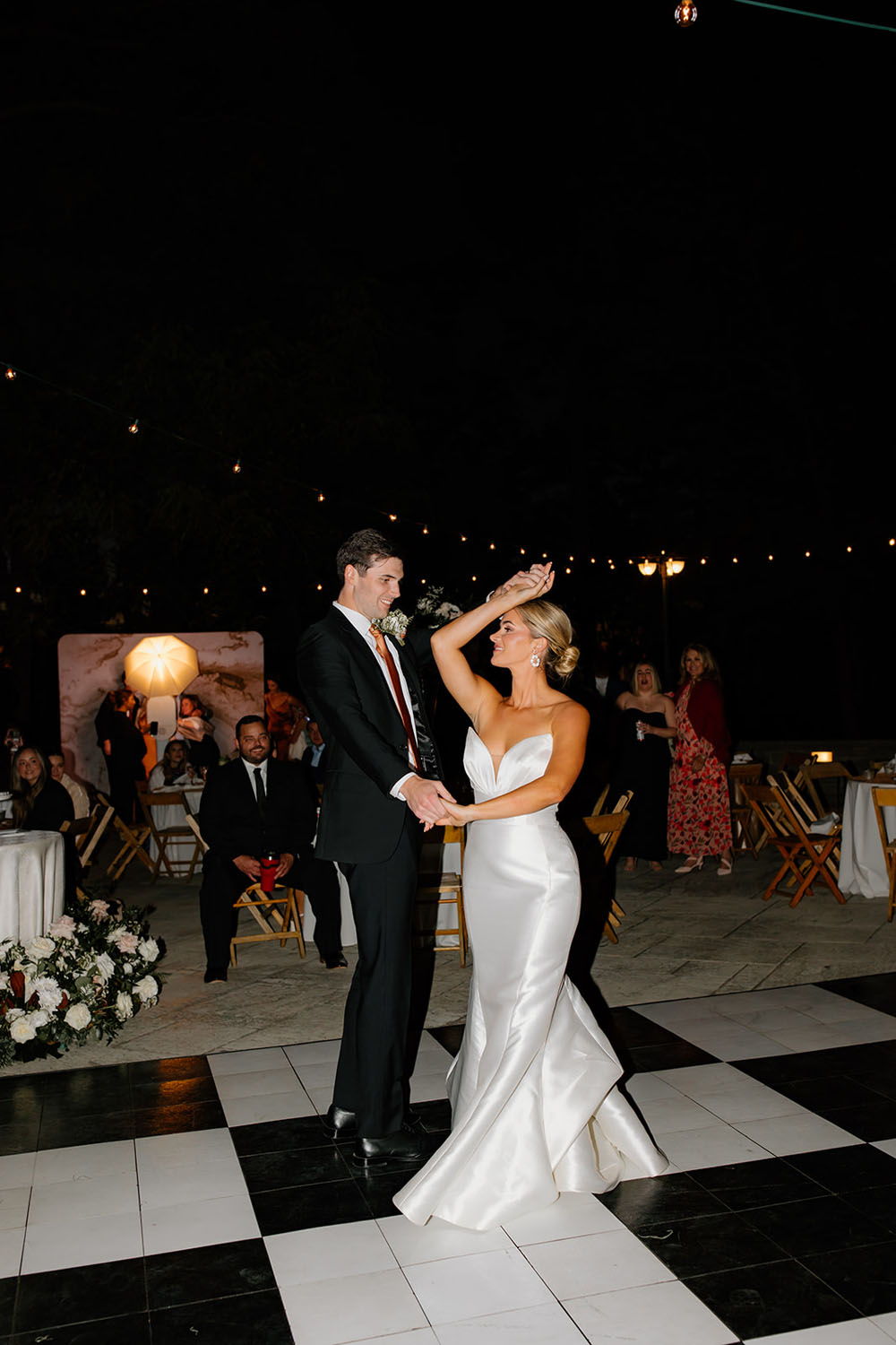 first dance at Arkansas wedding