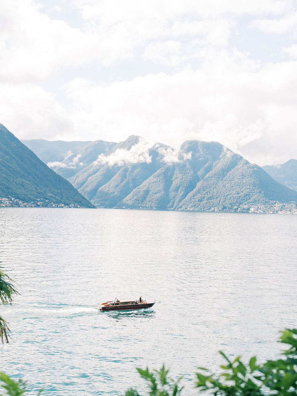 Lake Como villa water views