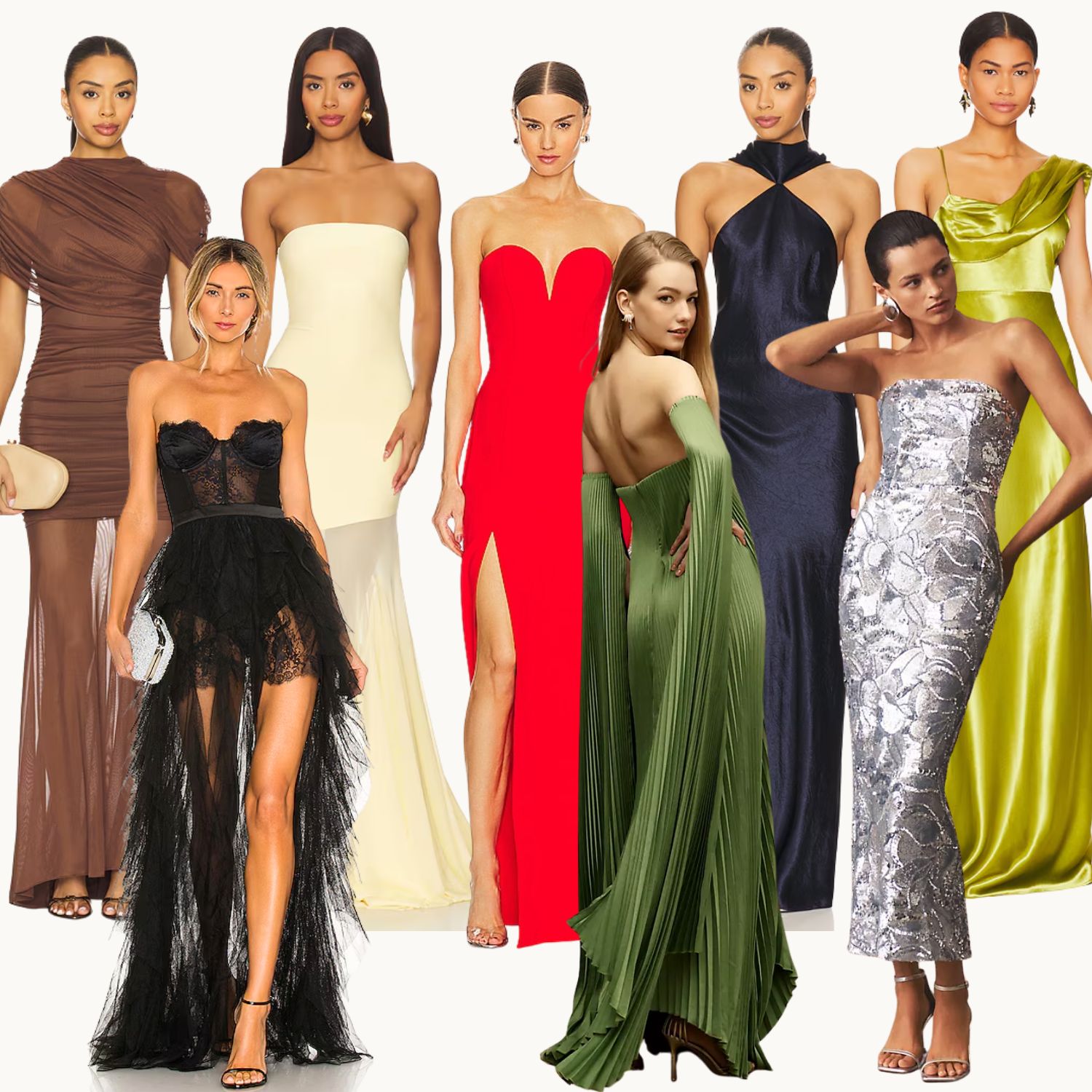 black tie wedding dresses