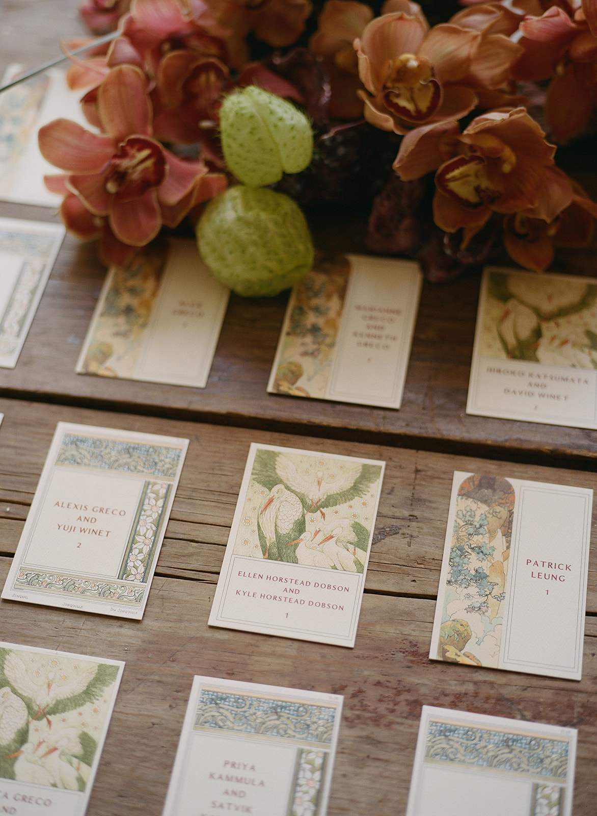 San Miguel de Allende wedding escort cards