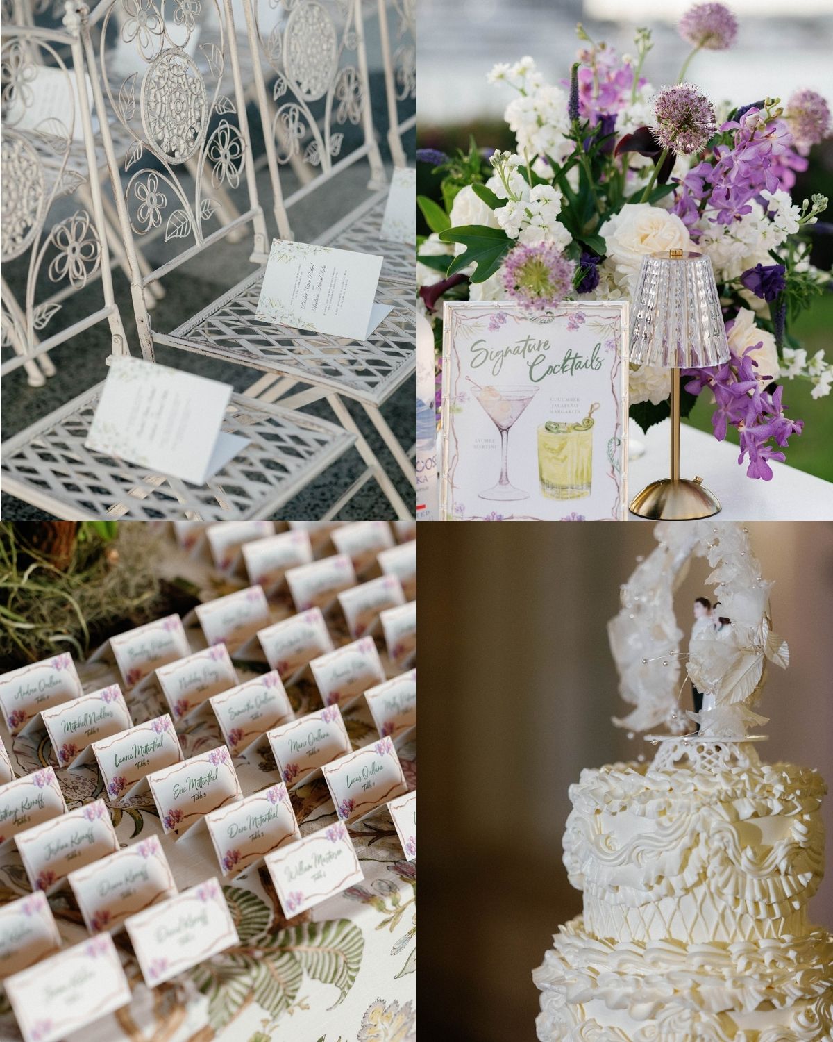 Palm Beach wedding details