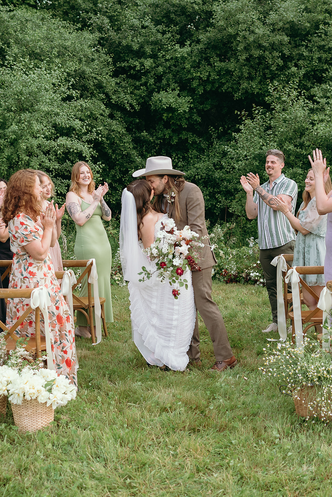 Rustic countryside vows