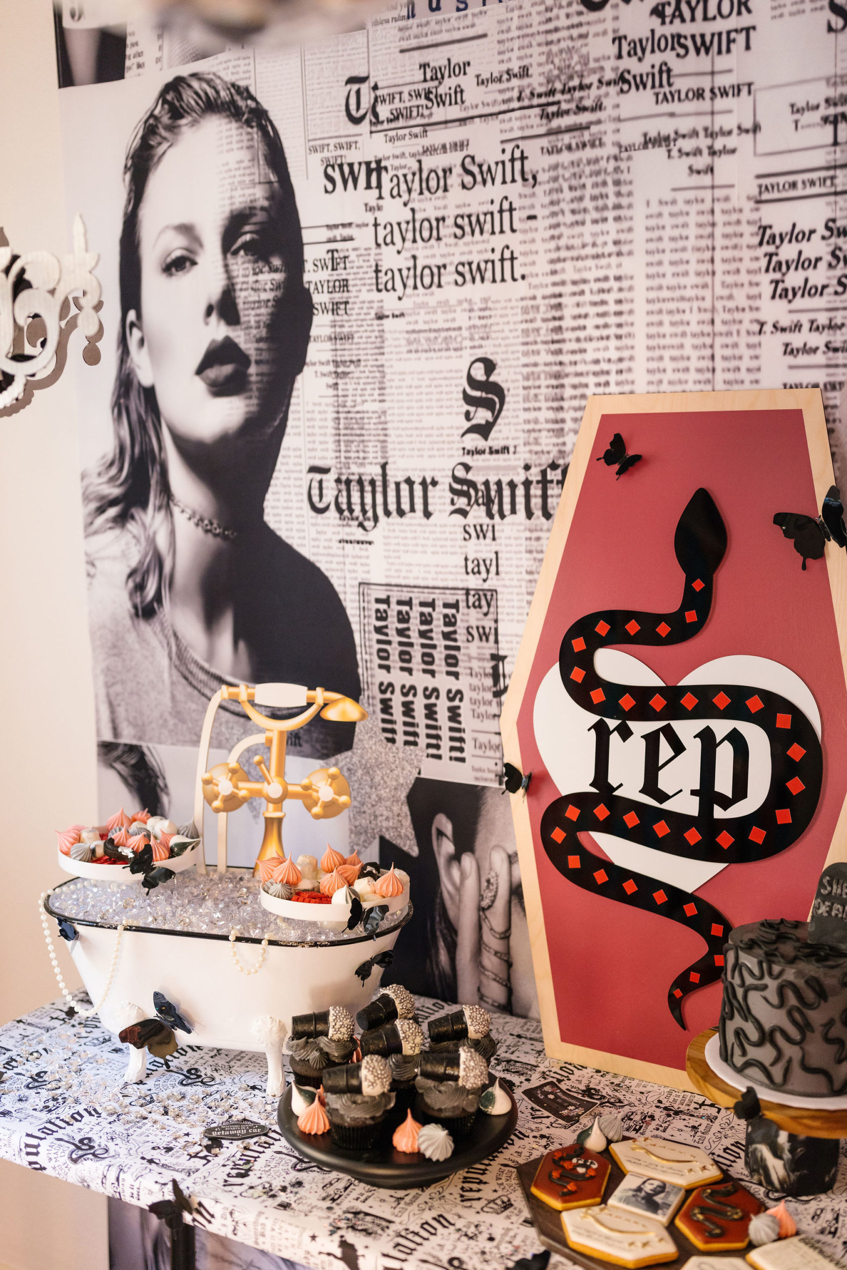 Taylor Swift Eras Themed Birthday Party Decor