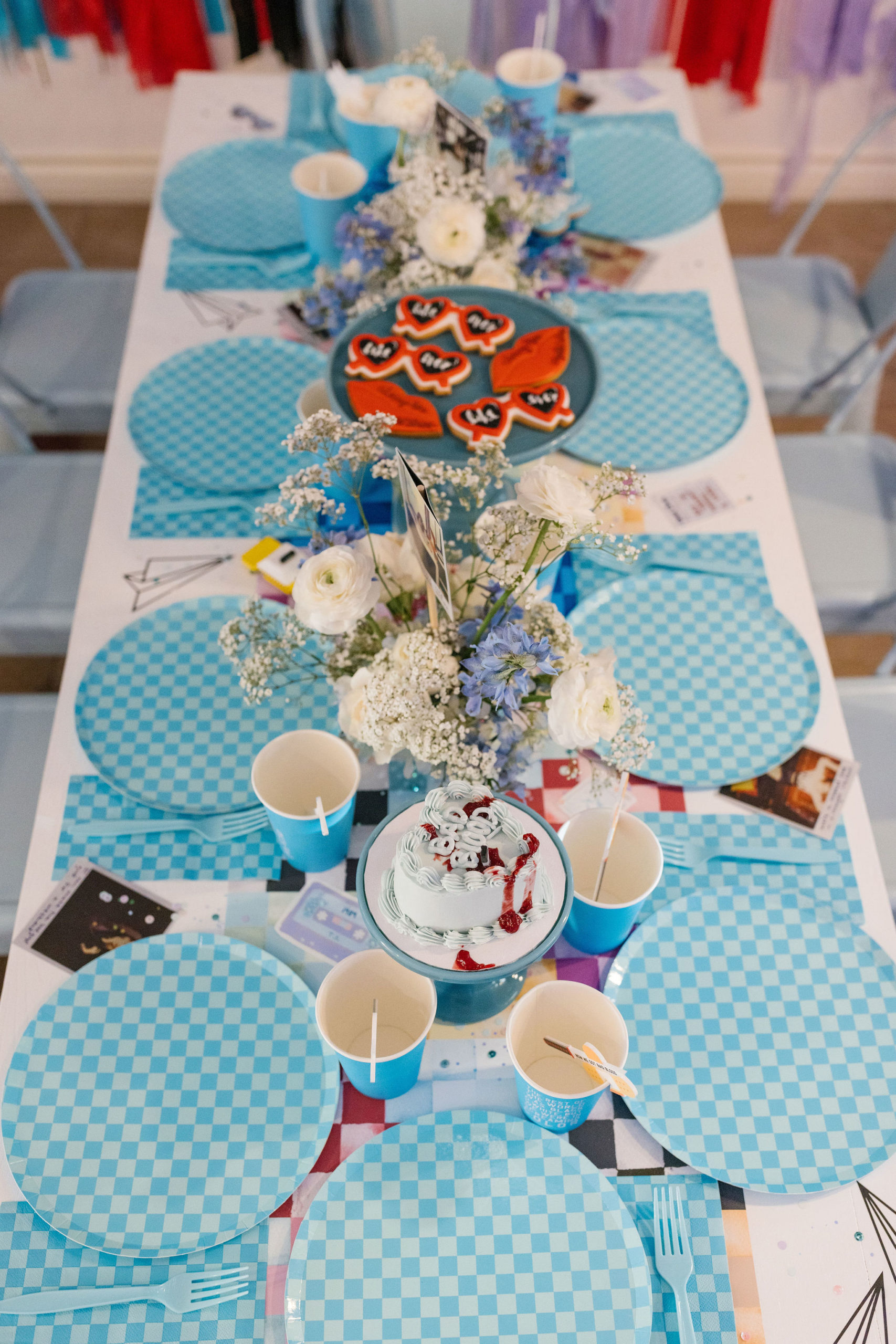 Taylor Swift Eras Themed Birthday Party Table