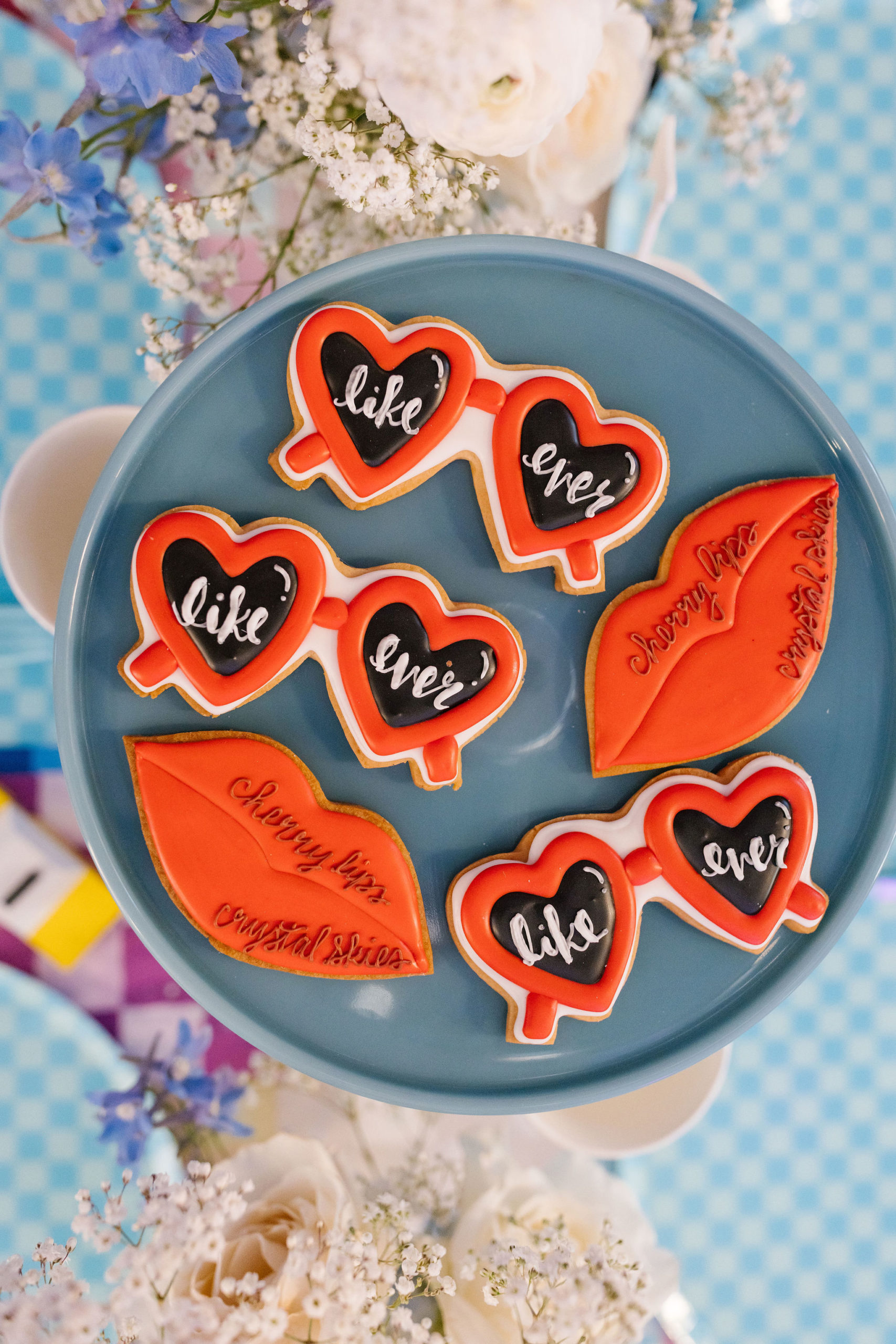 Taylor Swift Eras Themed Birthday Party Cookies