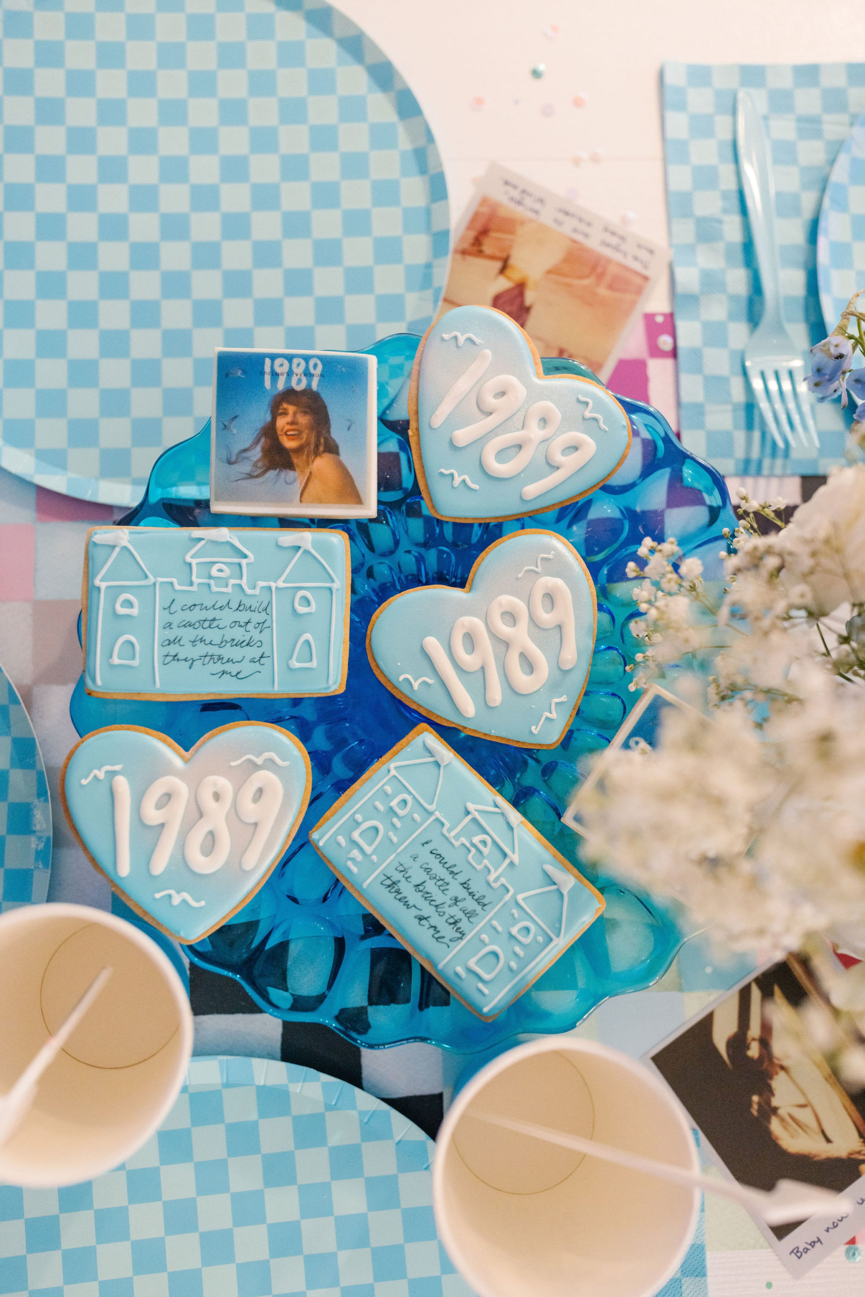 Taylor Swift Eras Themed Birthday Party Cookies