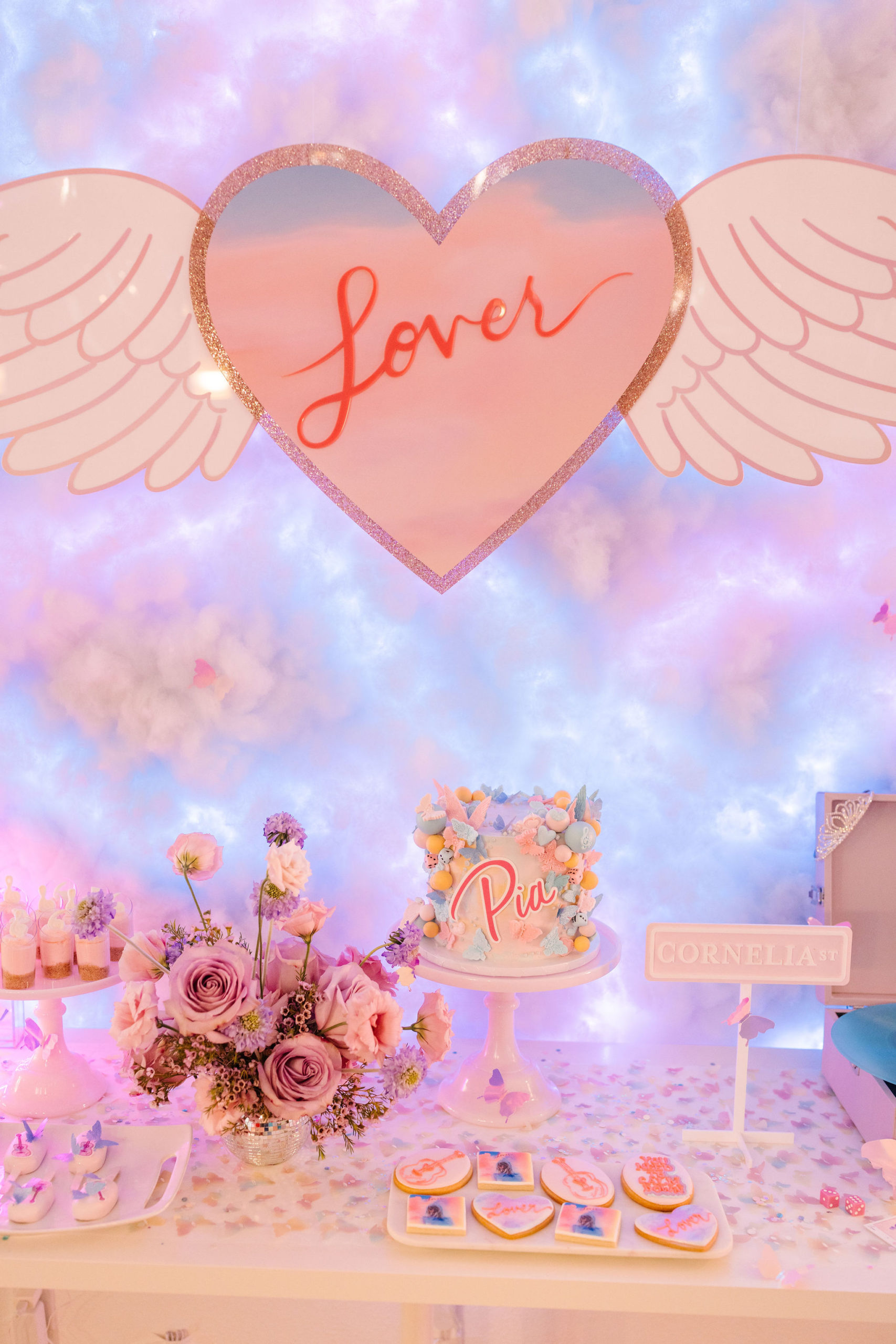 Taylor Swift Eras Themed Birthday Party Backdrop