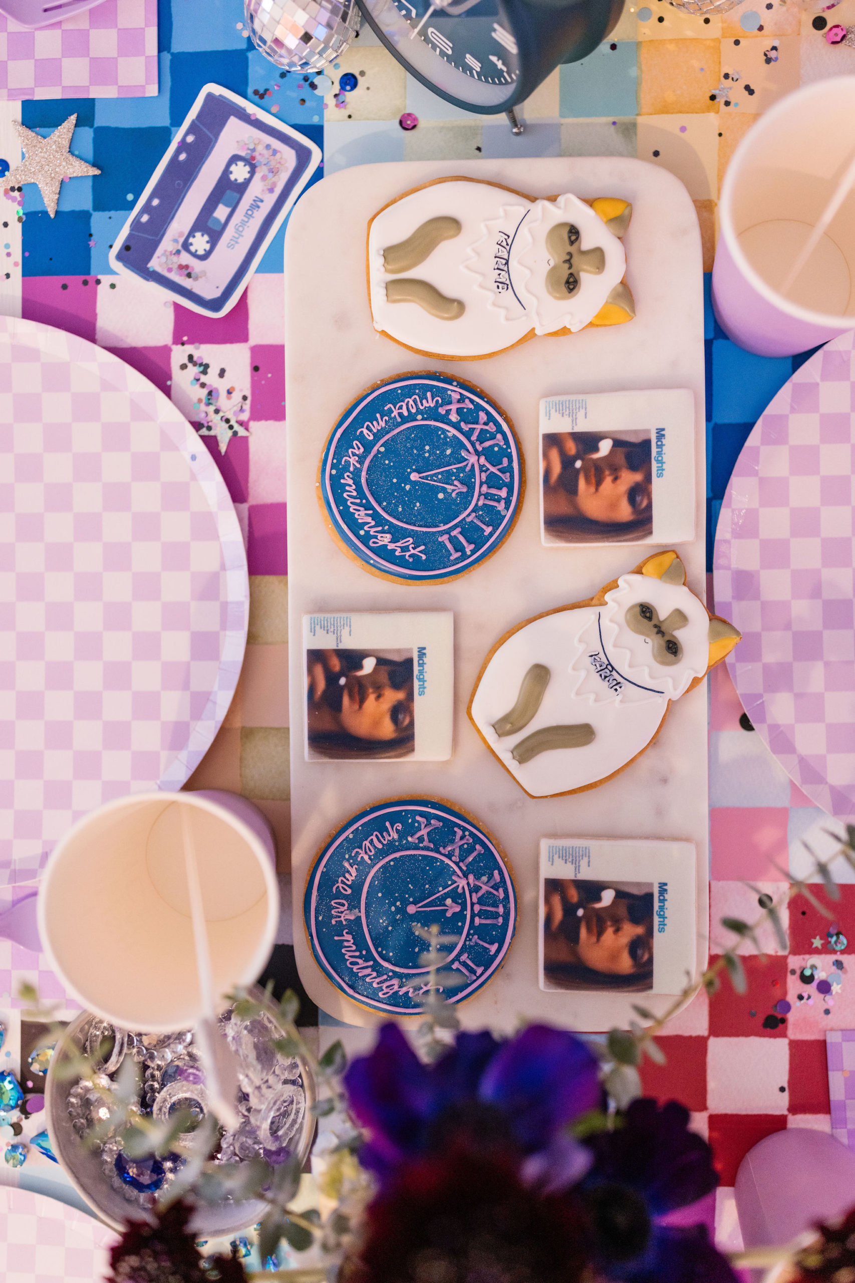 Taylor Swift Eras Themed Birthday Party Table