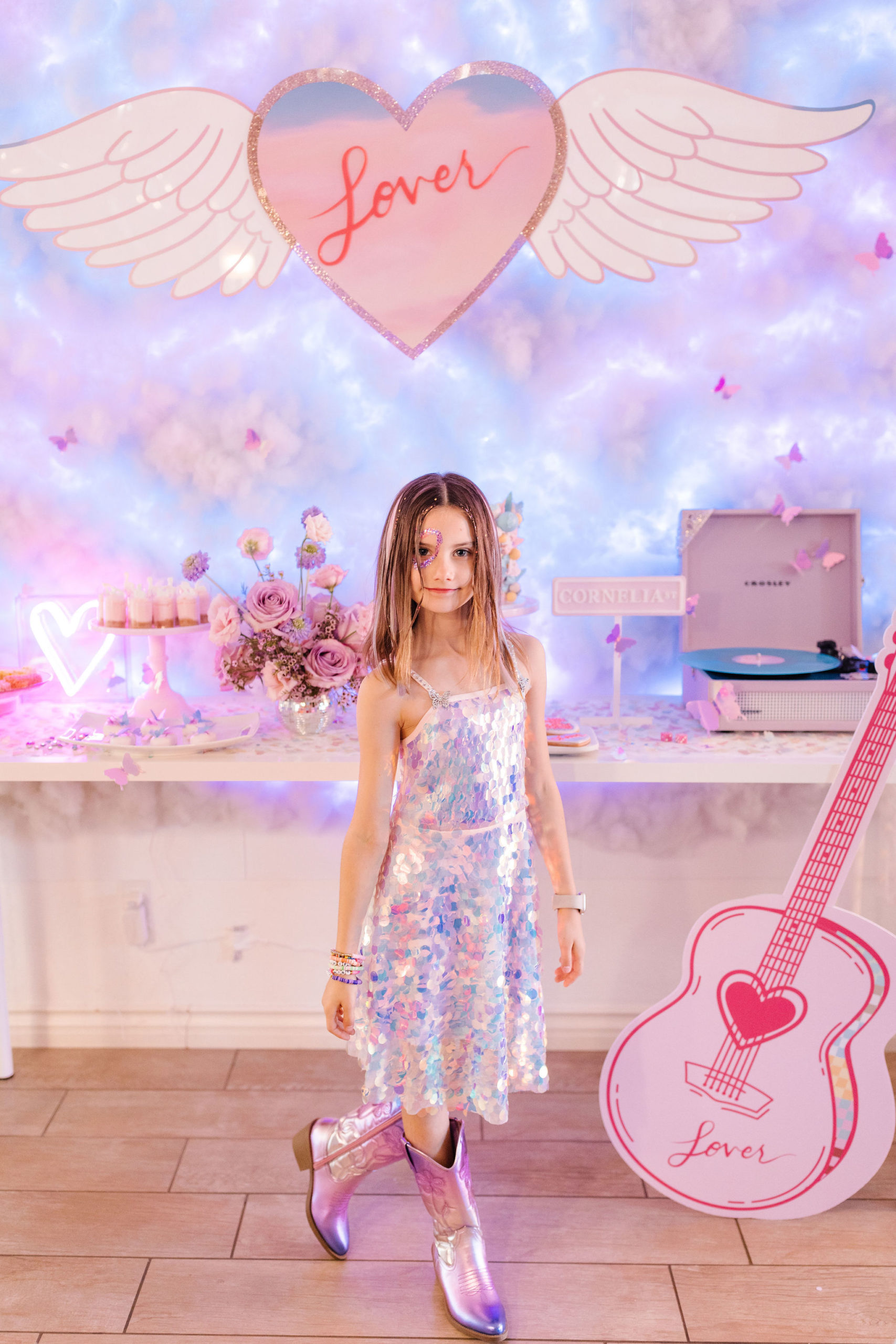 Taylor Swift Eras Themed Birthday Party Backdrop