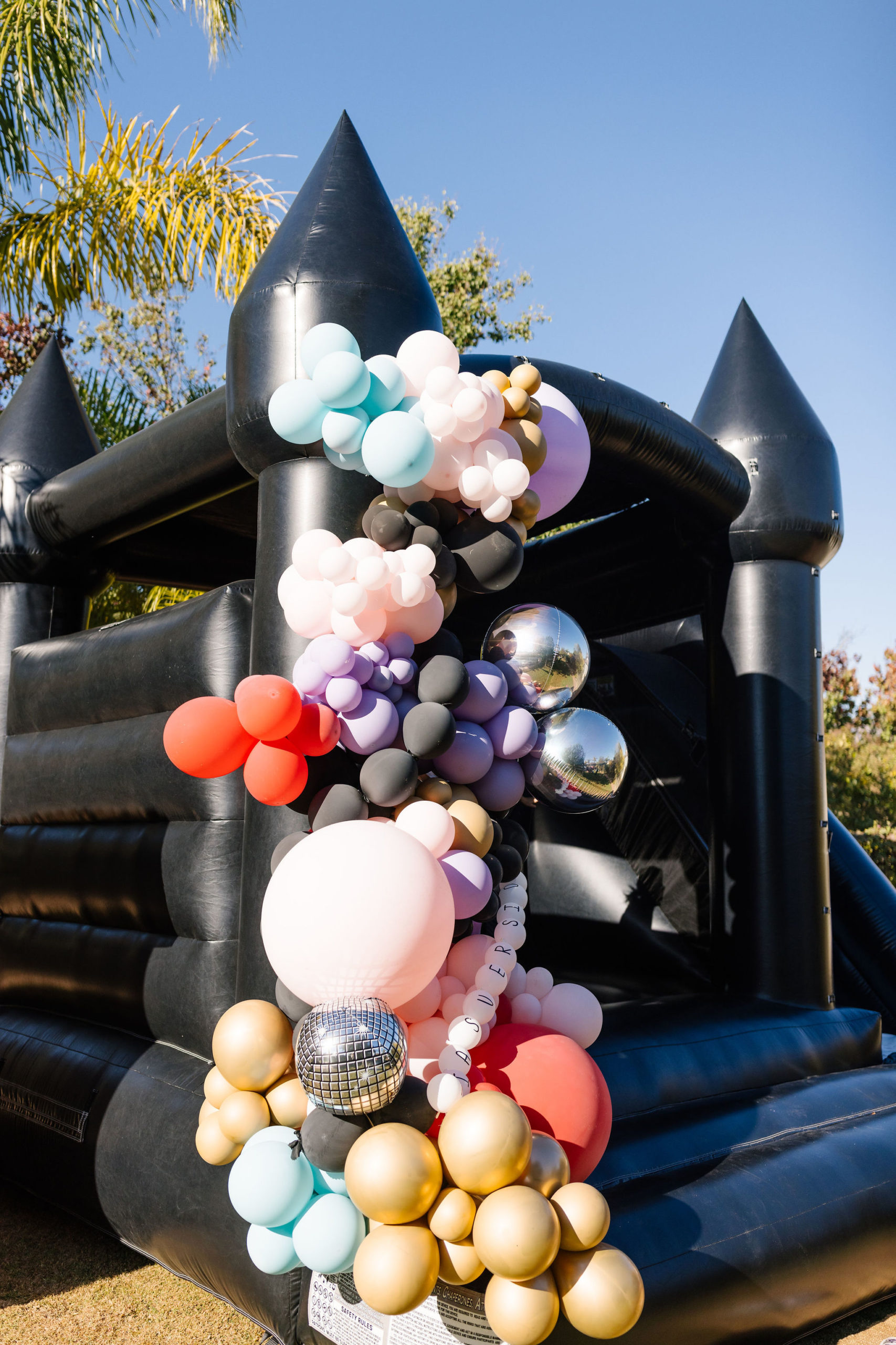 Taylor Swift Eras Themed Birthday Party bounce house