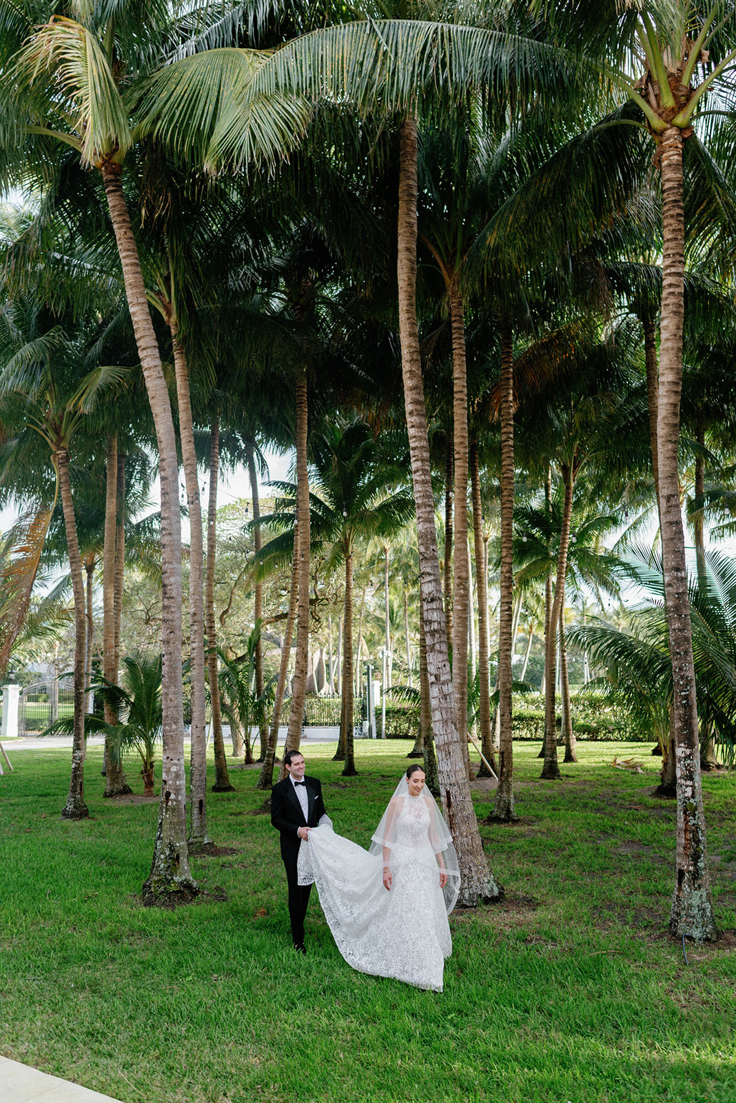wedding at the Flagler Museum