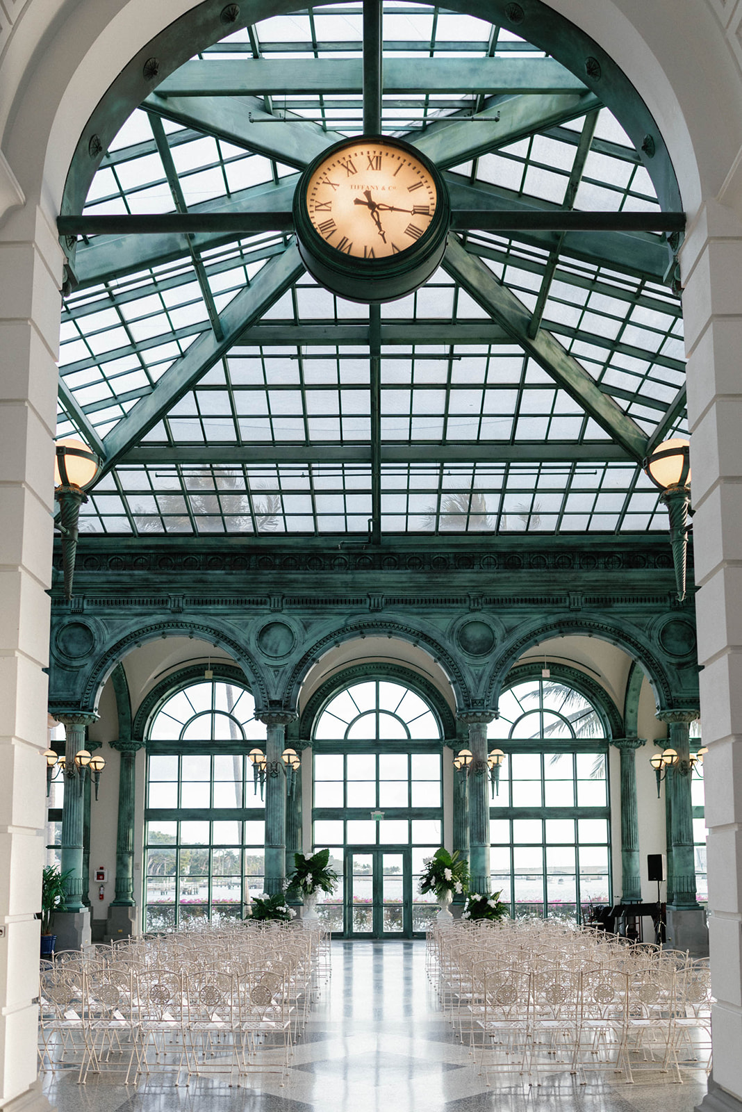 wedding at the Flagler Museum