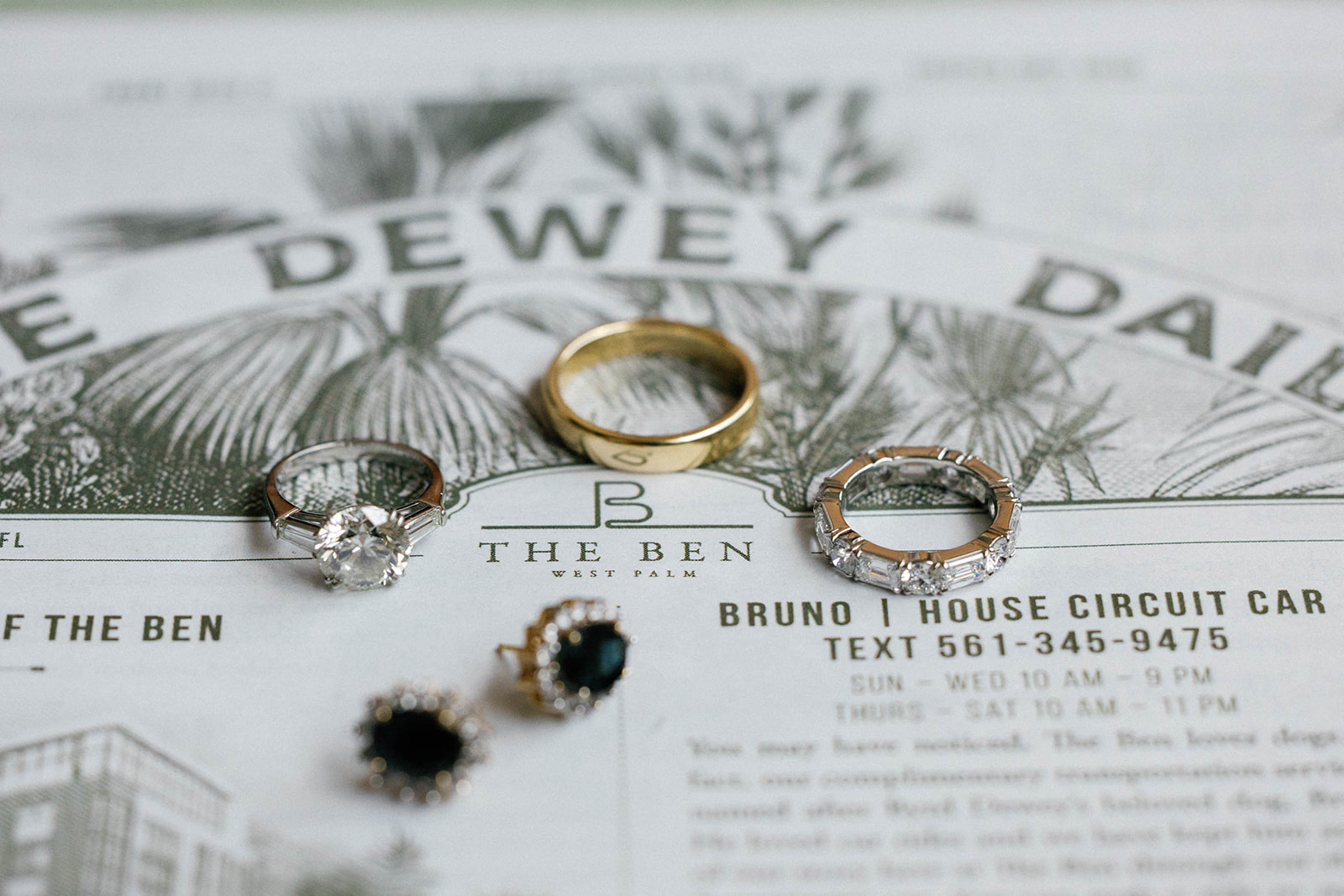 wedding at the Flagler Museum