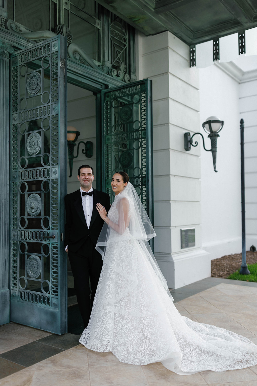 wedding at the Flagler Museum