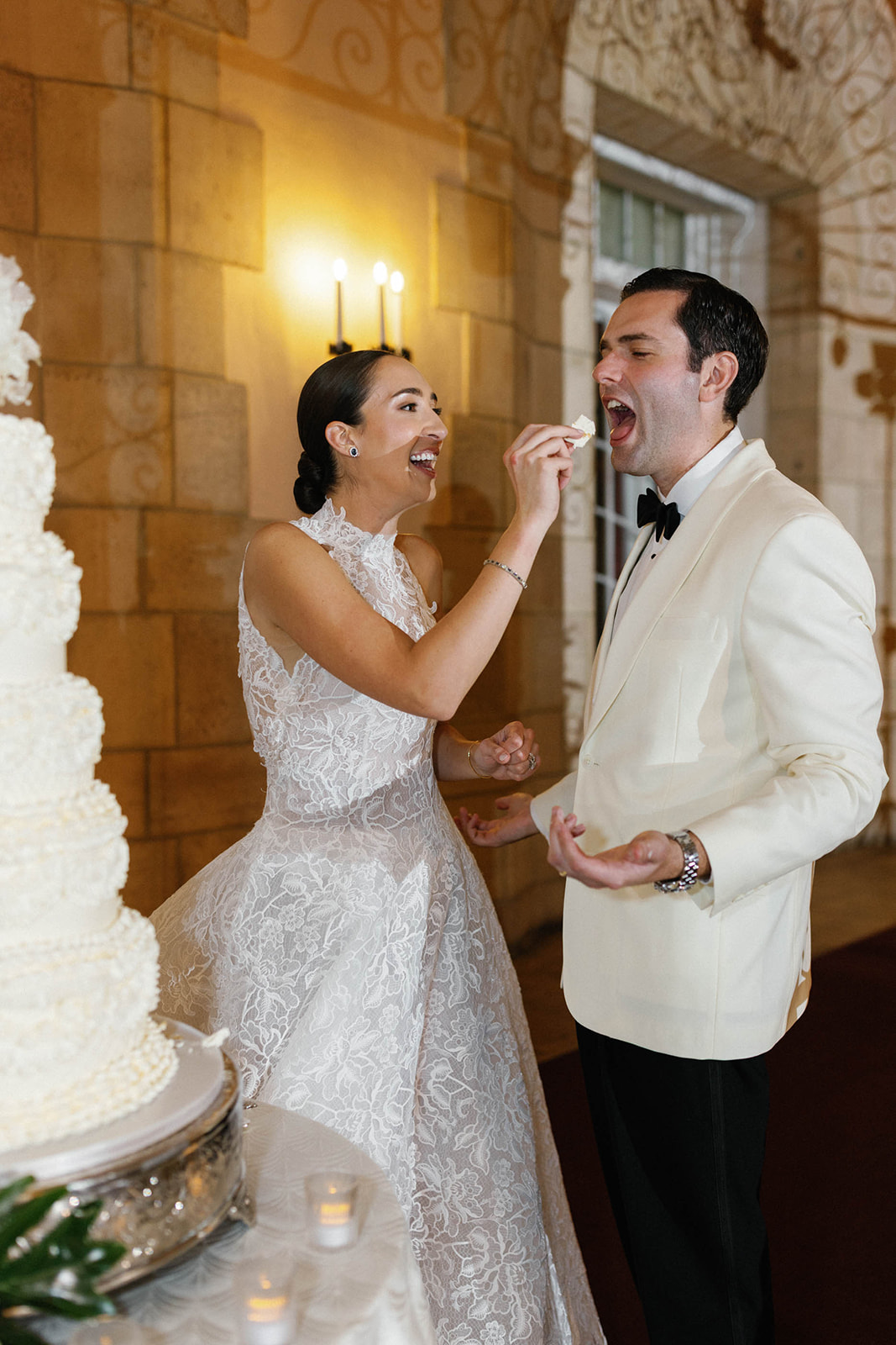 wedding at the Flagler Museum