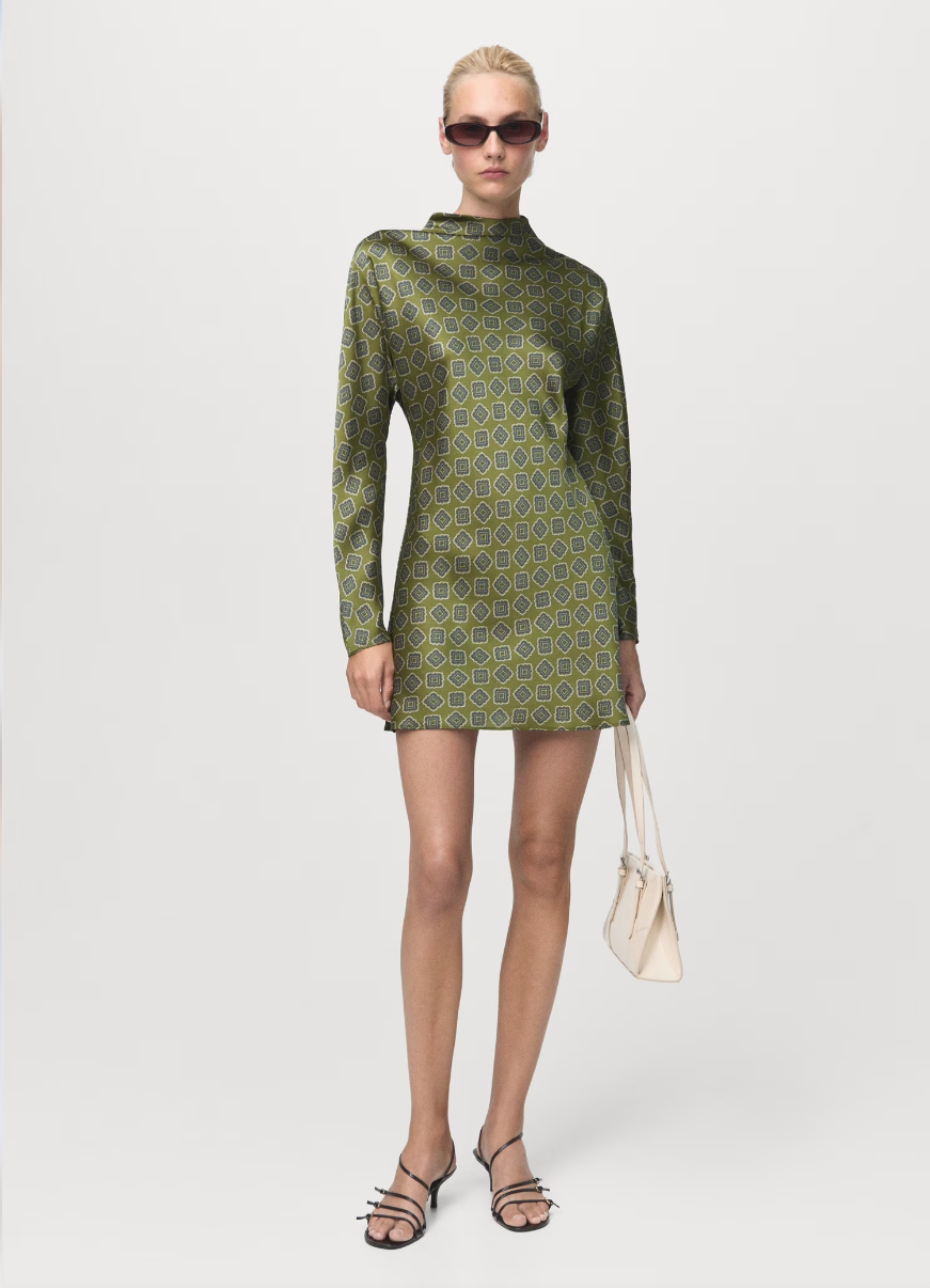 Mango Wedding Guest Dress