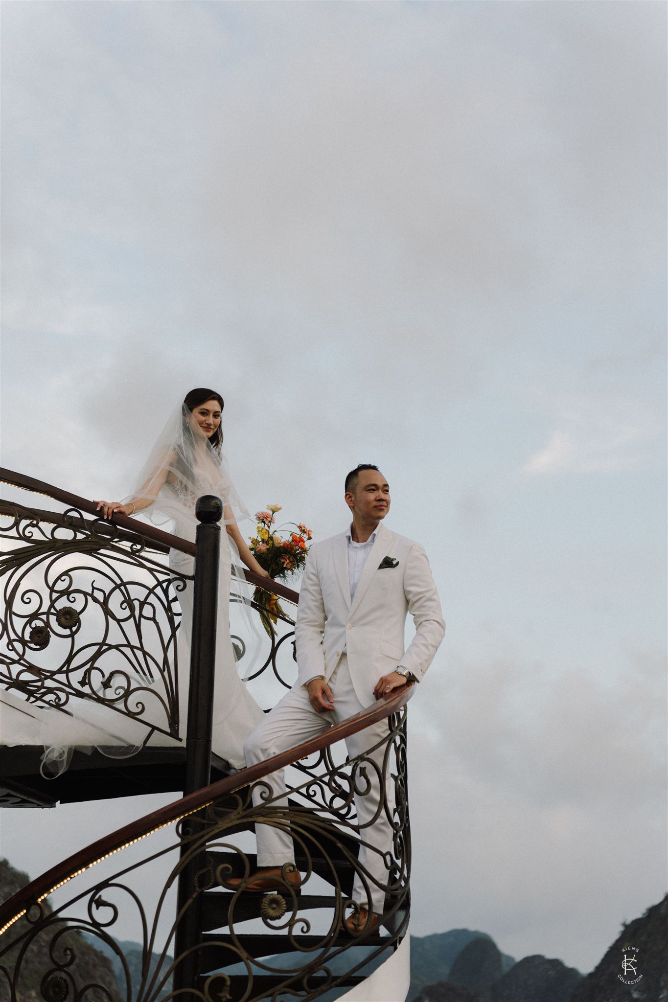 Vietnam wedding portrait