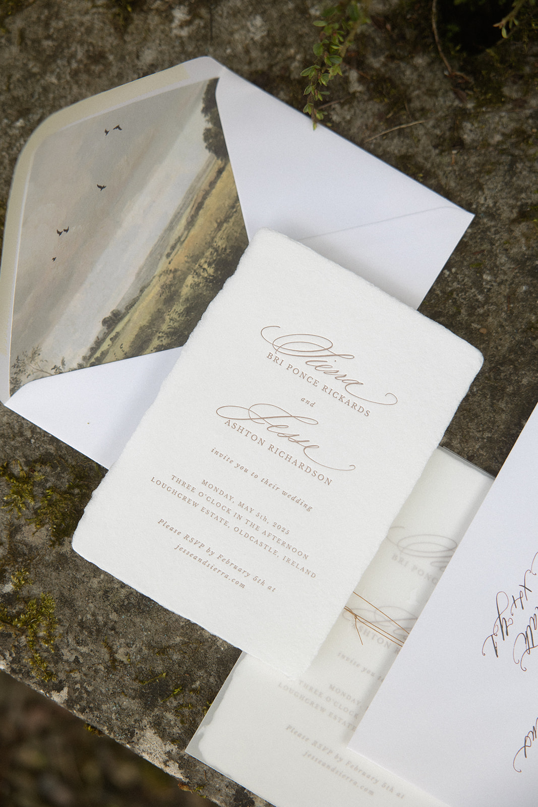 Ireland wedding invitations
