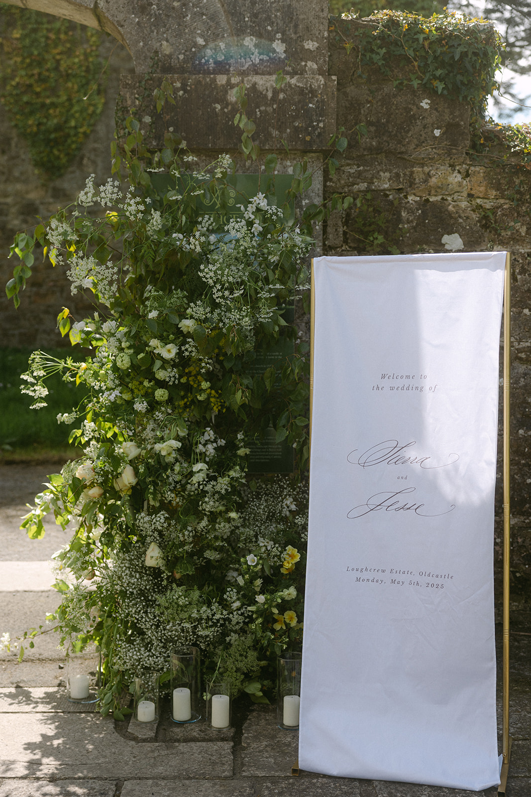 Irish wedding signage