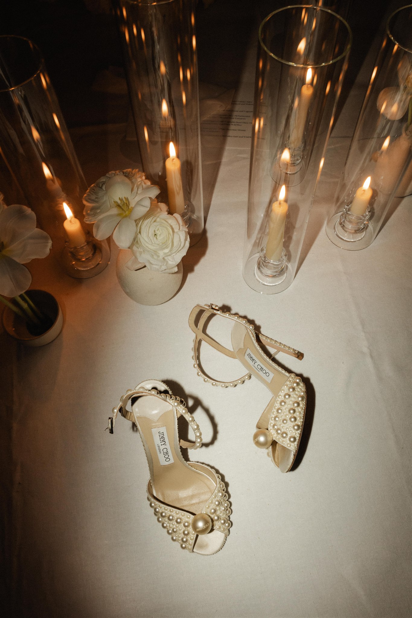 Jimmy Choo bridal heels