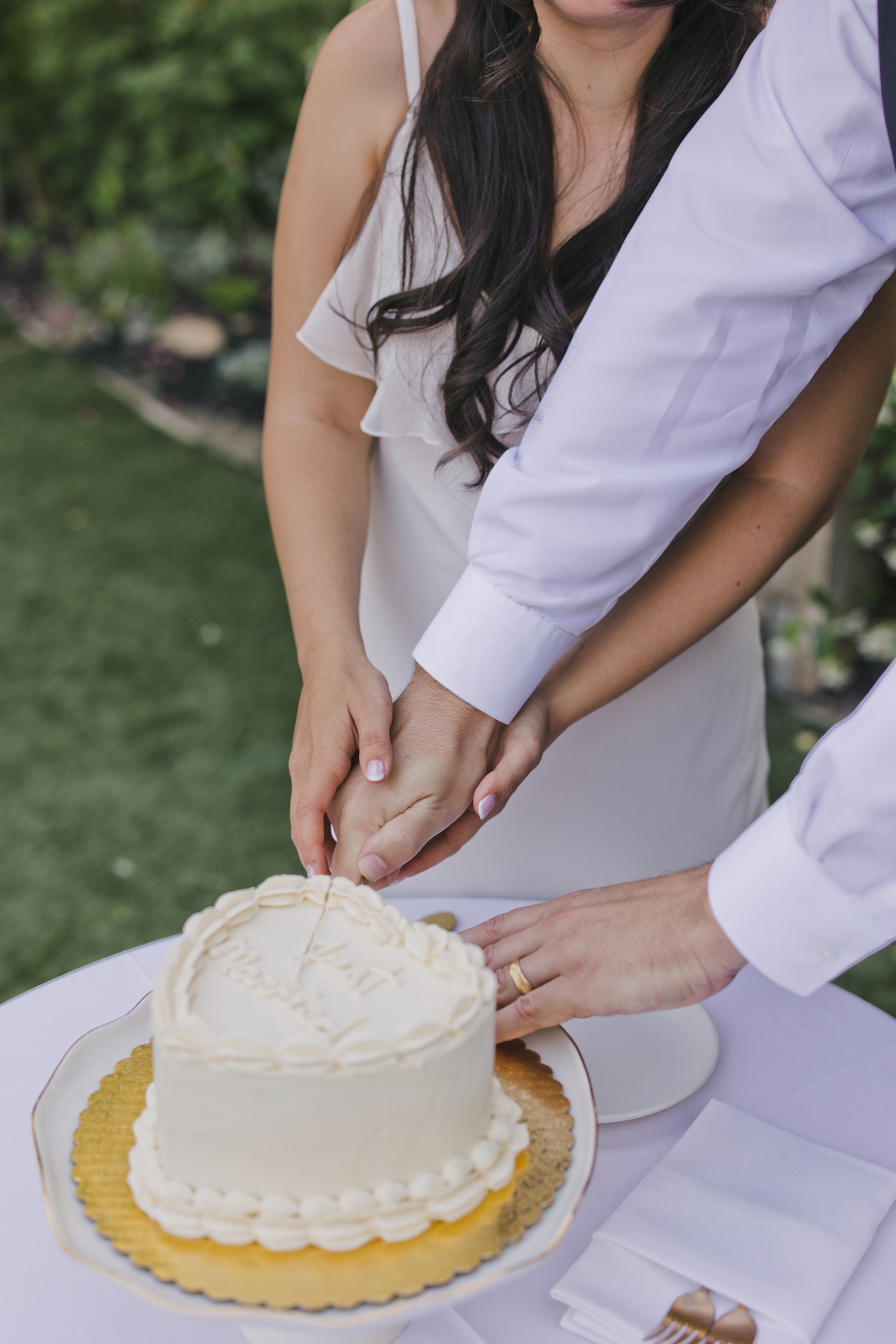 vintage wedding cake