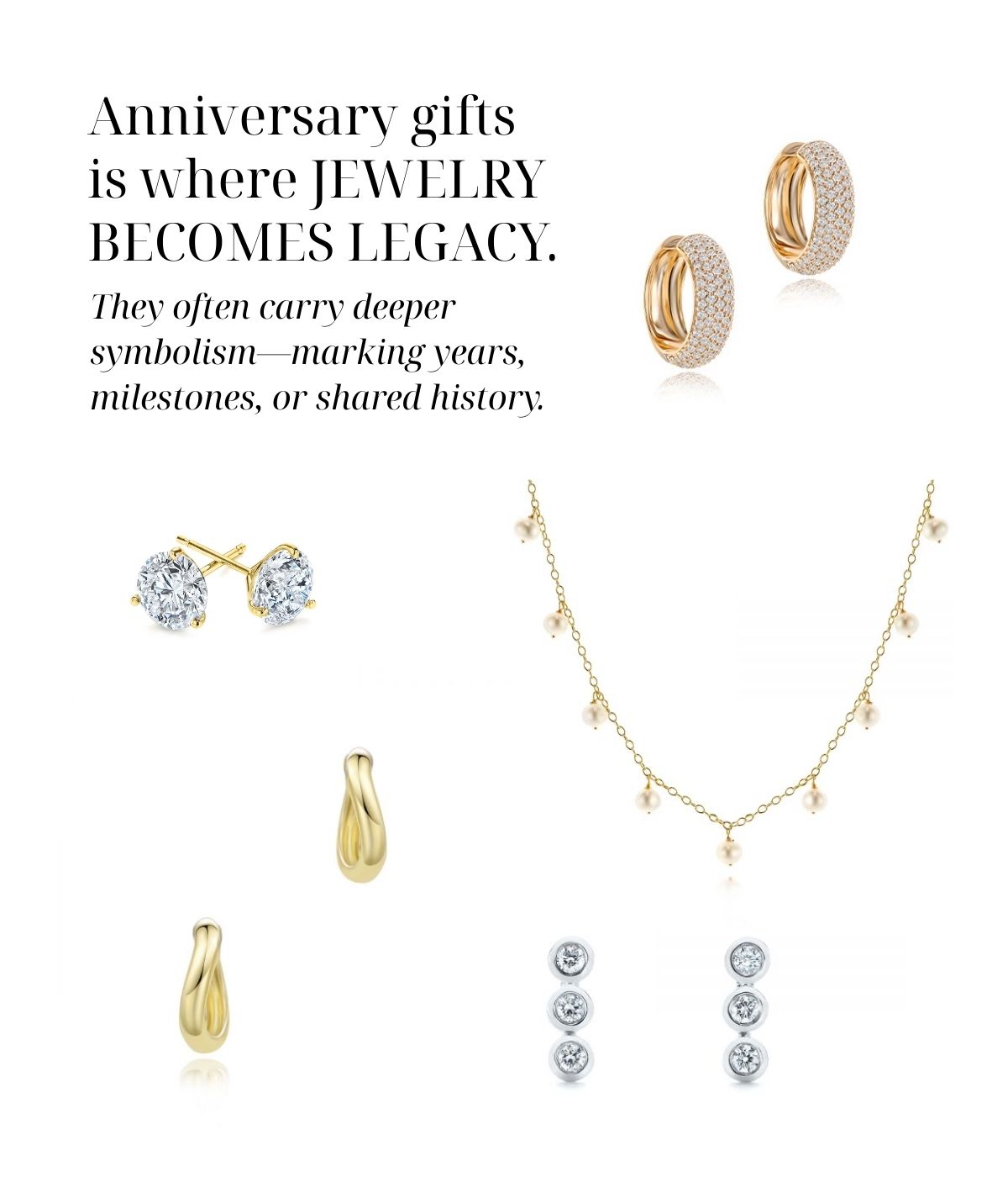 Anniversary gift jewelry