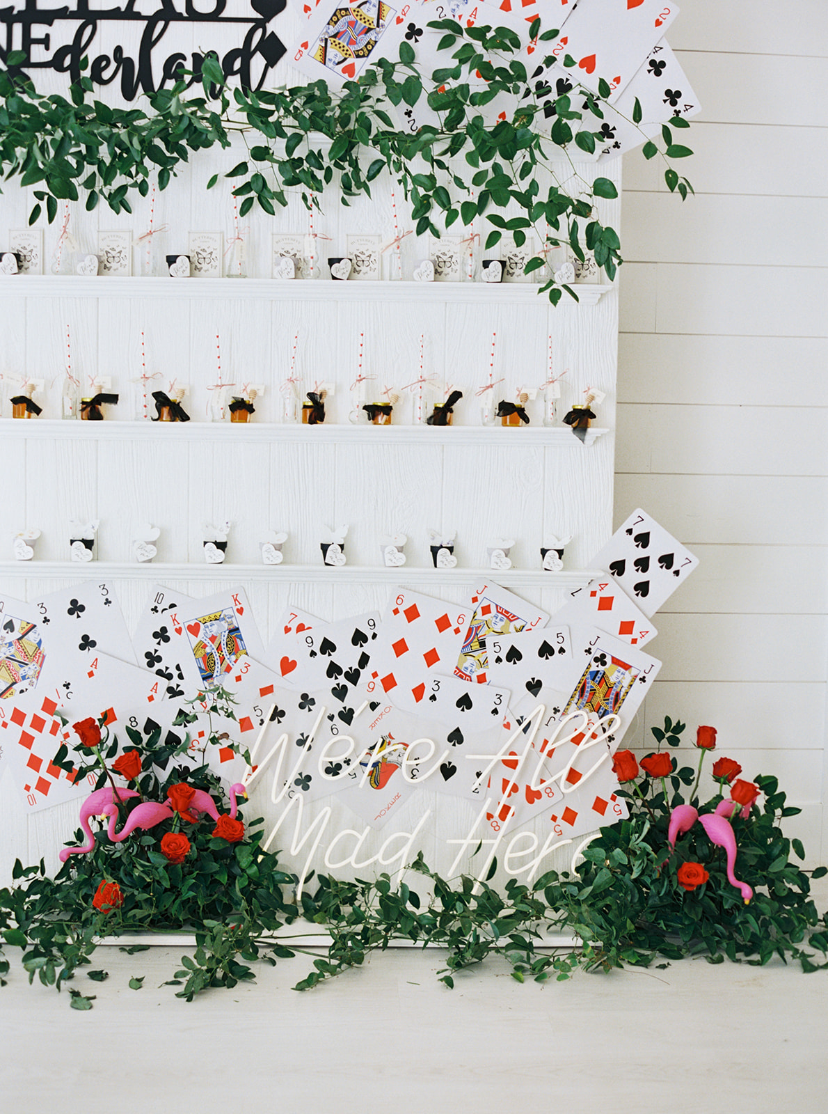 Alice in Wonderland birthday party favors