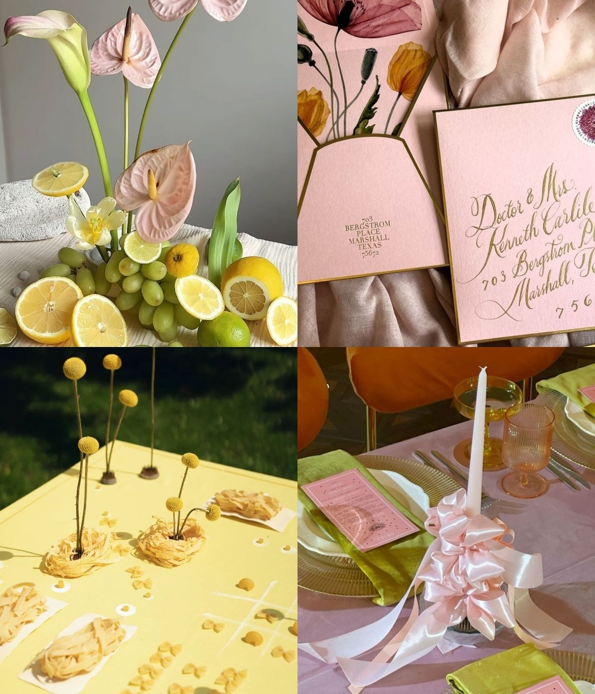 summer wedding colors