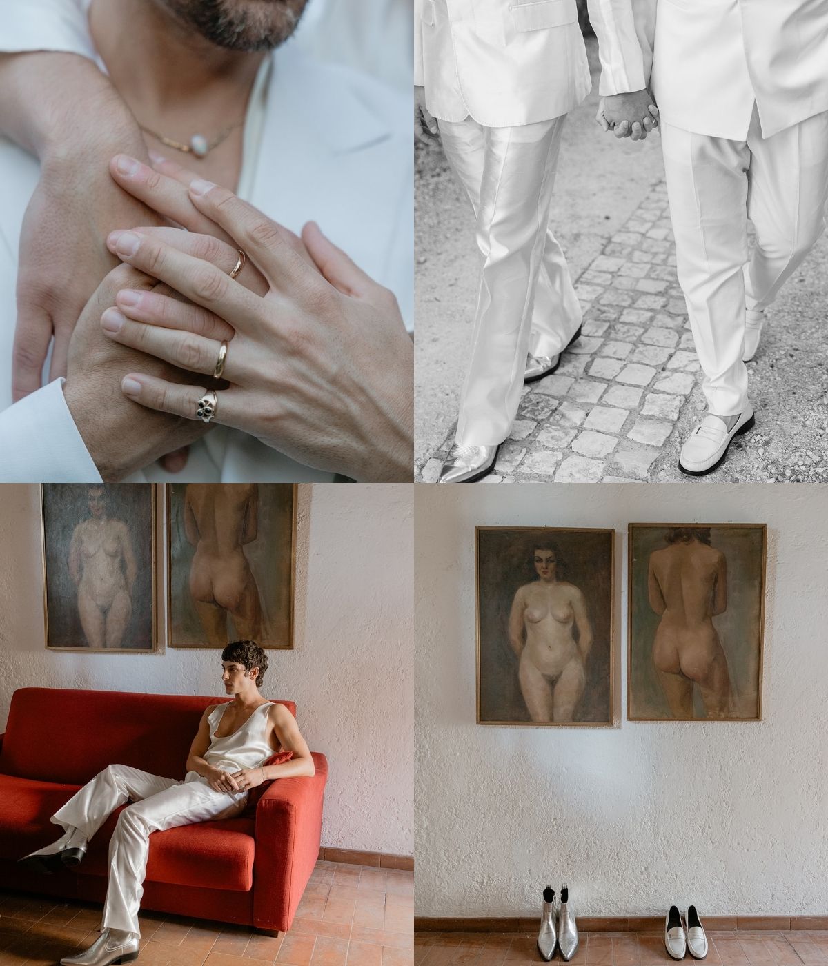 grooms getting ready