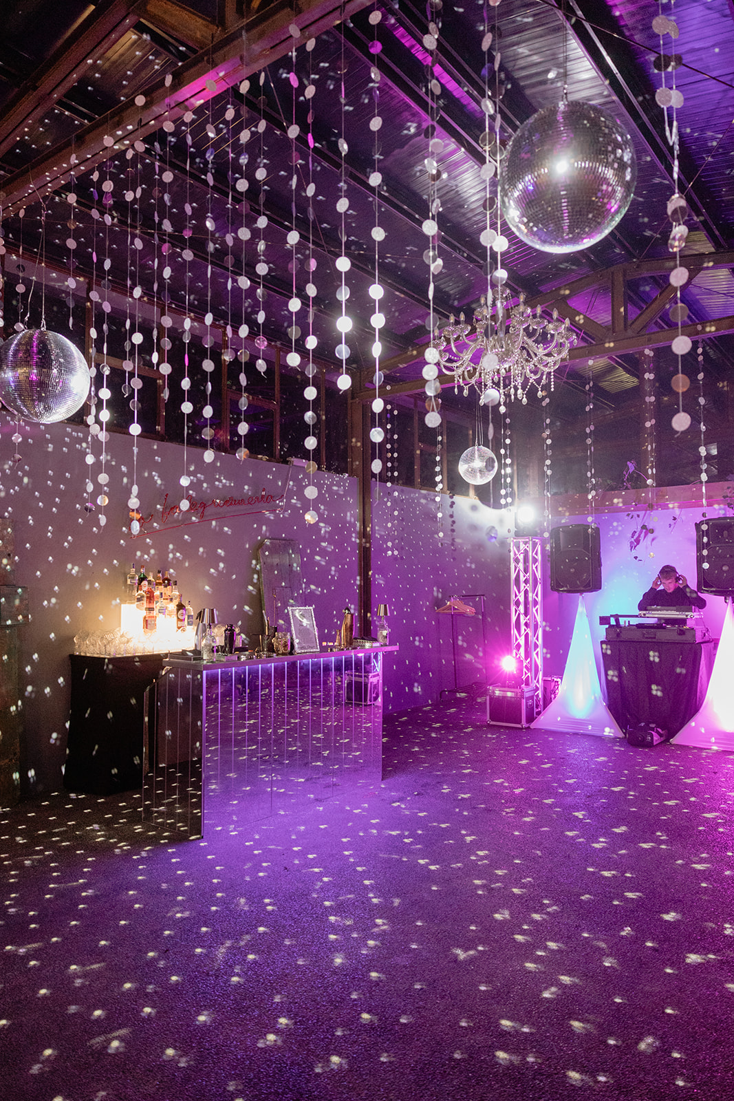 dance floor at an Italian wedding
