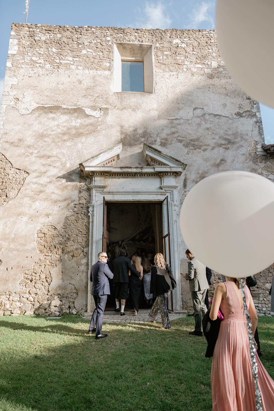 Tuscan wedding ceremony
