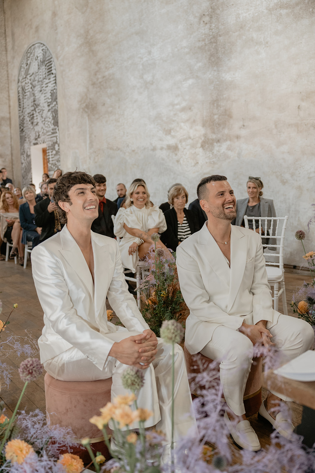 Tuscan wedding ceremony