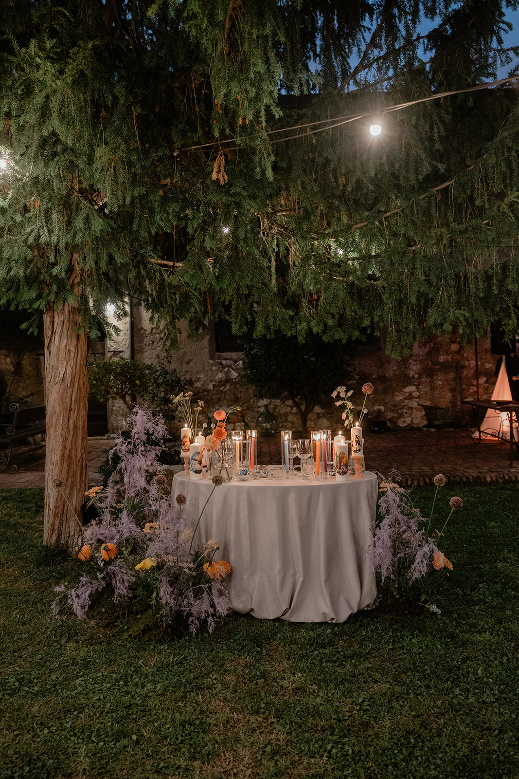 sweetheart table in Italy