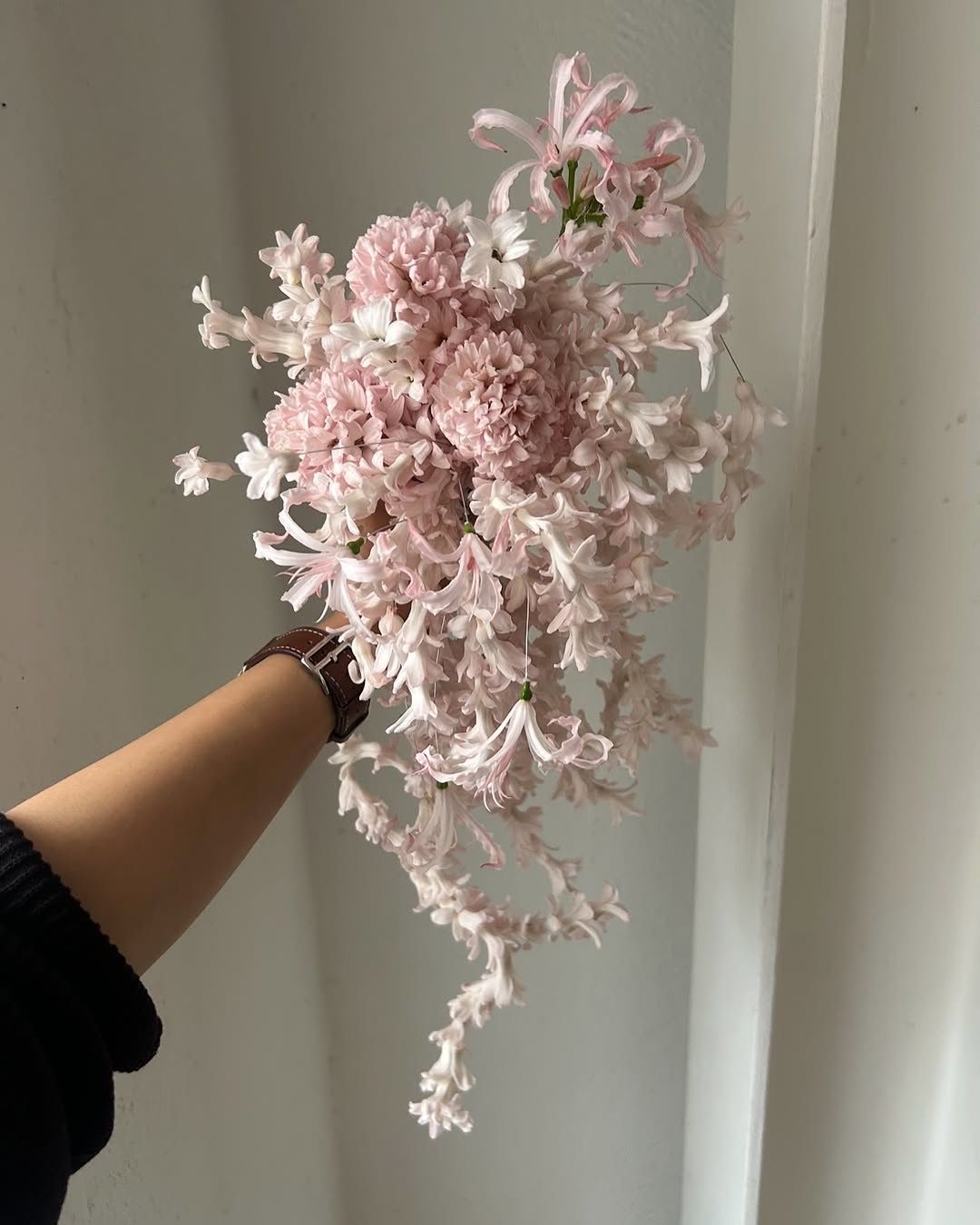pink bridal bouquet