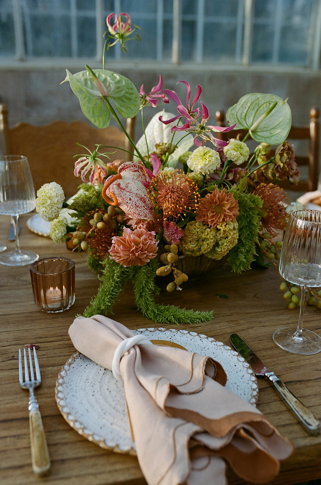 Santa Barbara wedding florals