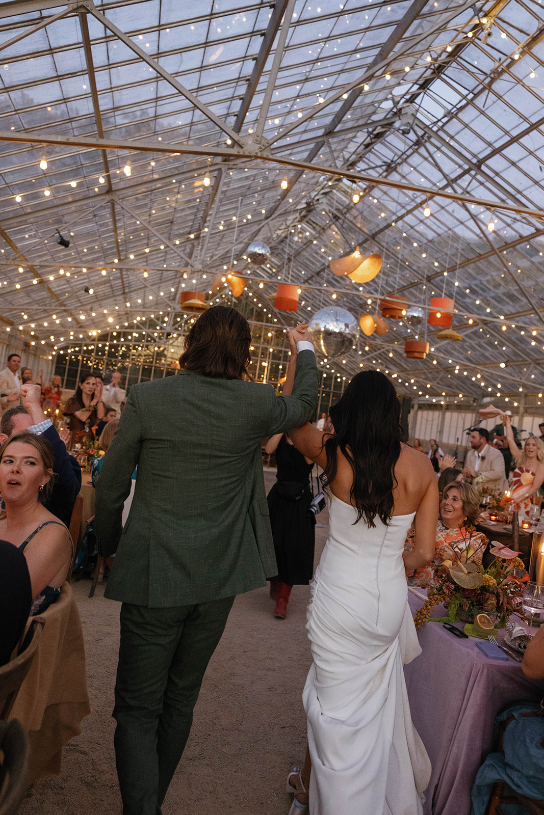 wedding reception entrance