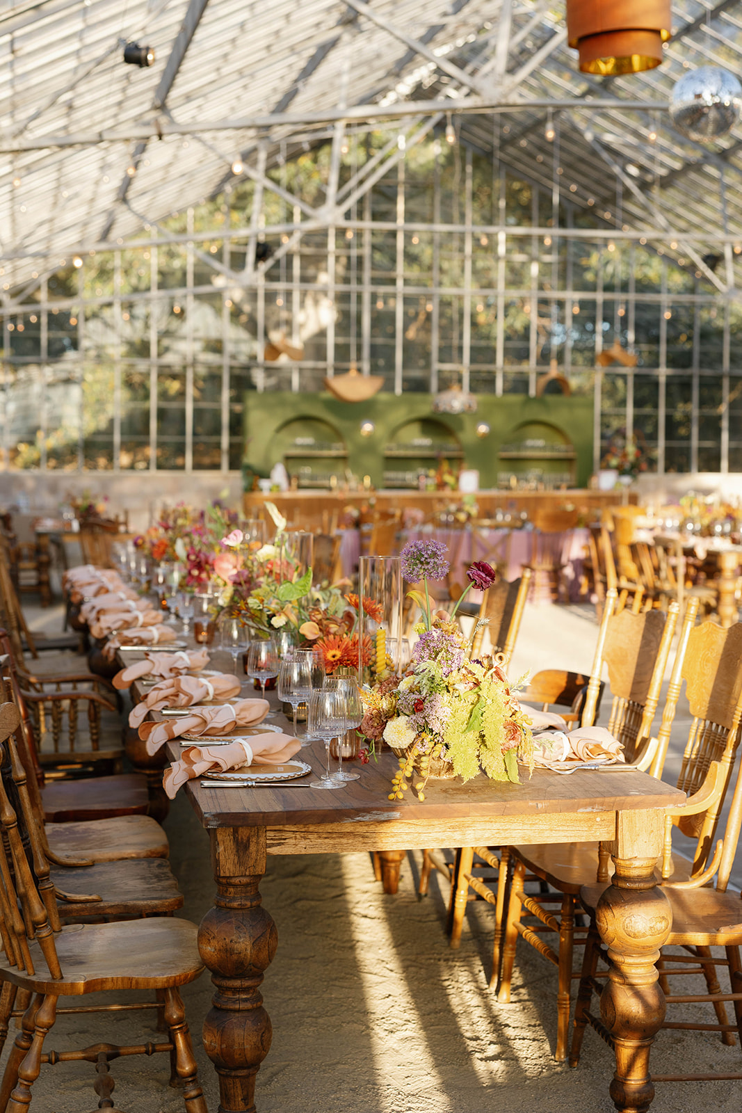 wedding reception in California