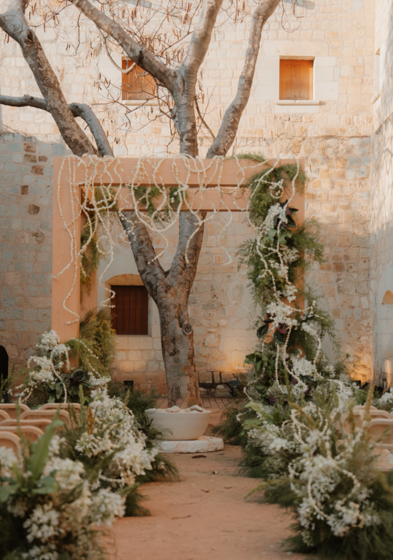 mexico wedding altar