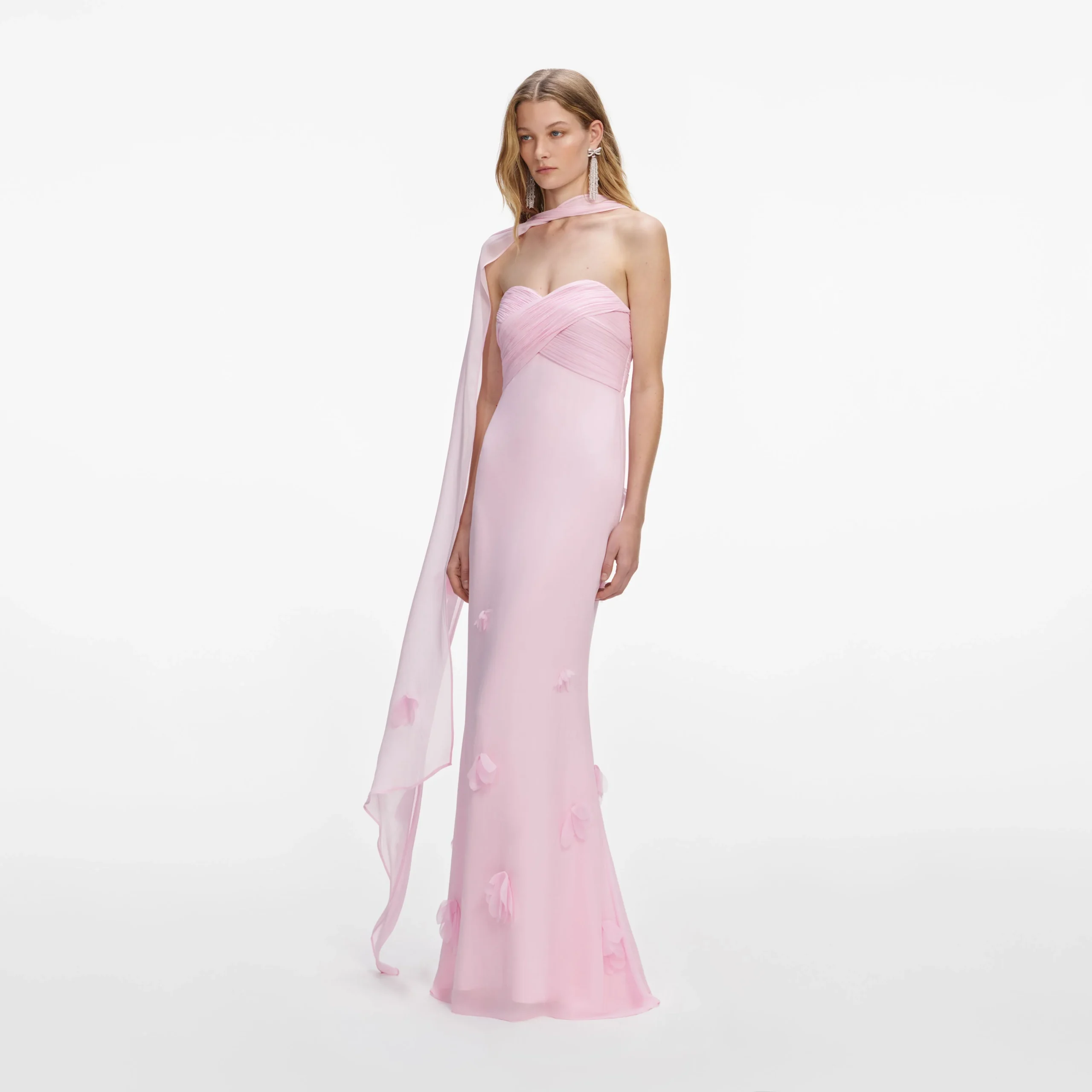 pink bridesmaid dress