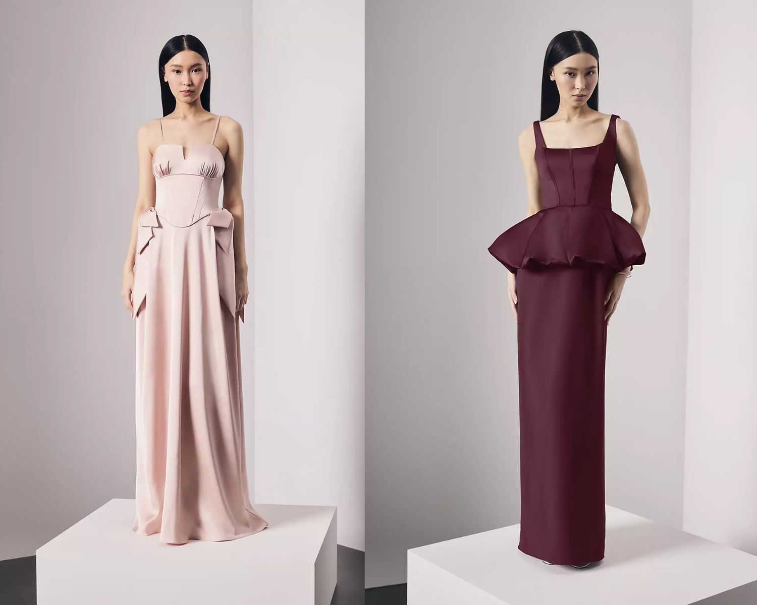 corset bridesmaids dresses