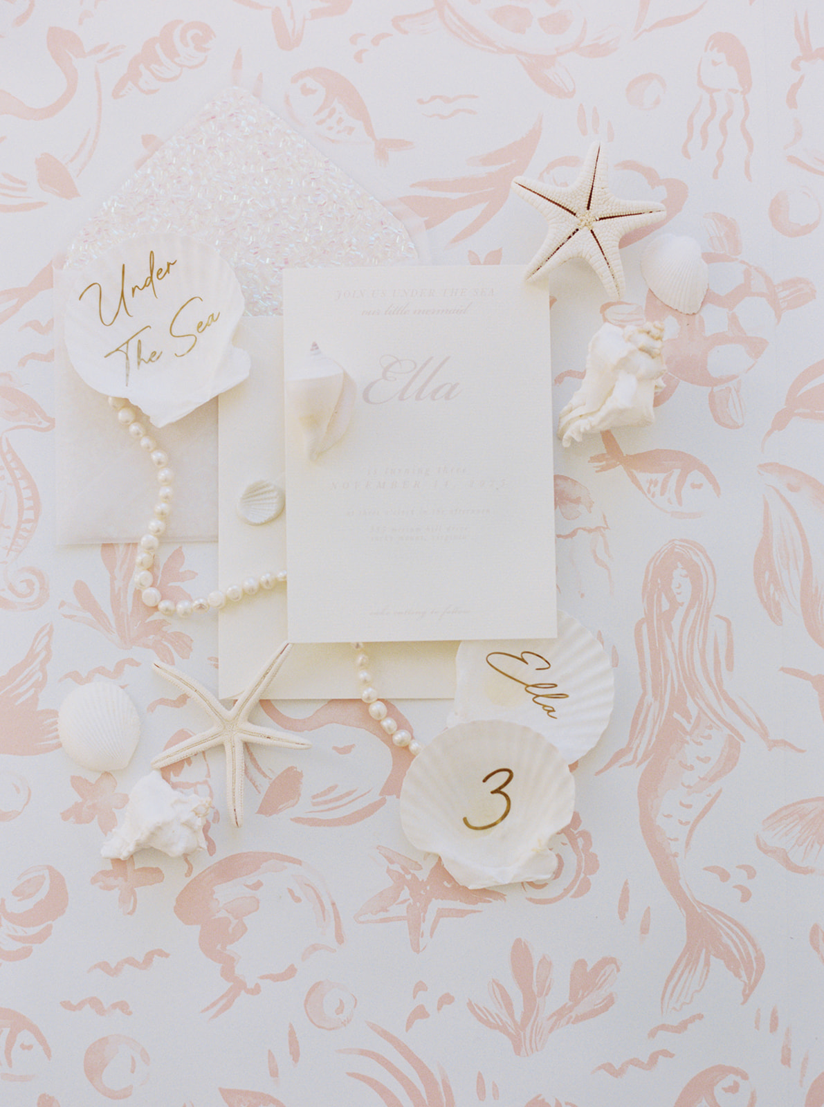 girls birthday invitation