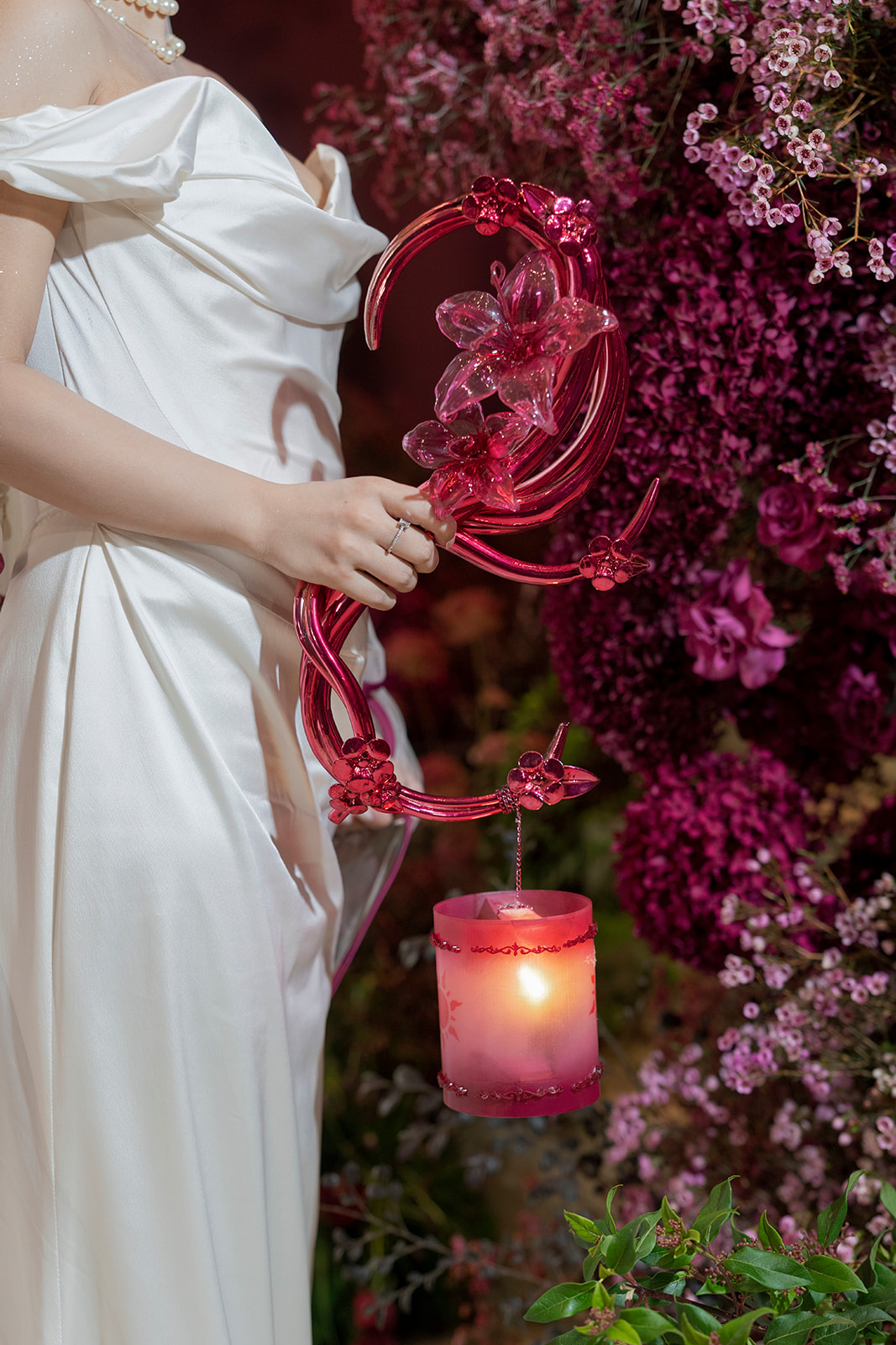 lantern bridal bouquet
