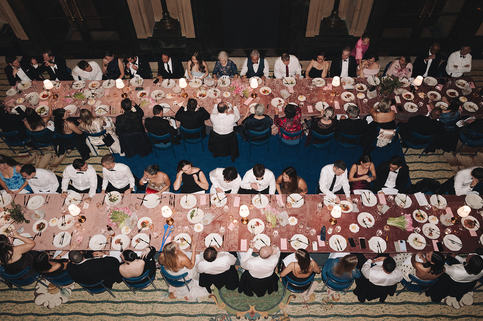 creative wedding tablescape